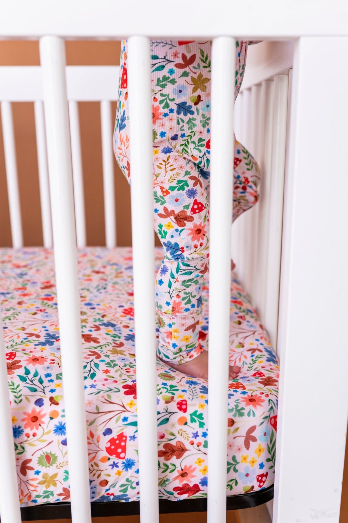 Crib Sheet - Toadstool Meadow - The Sleepy Sloth