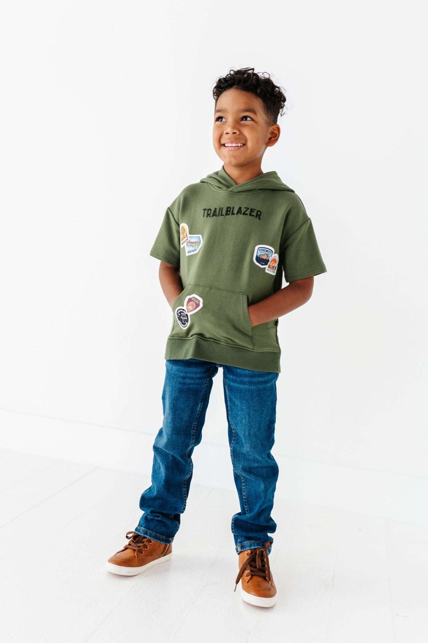 Drop Shoulder Tee - Park Passport - The Sleepy Sloth