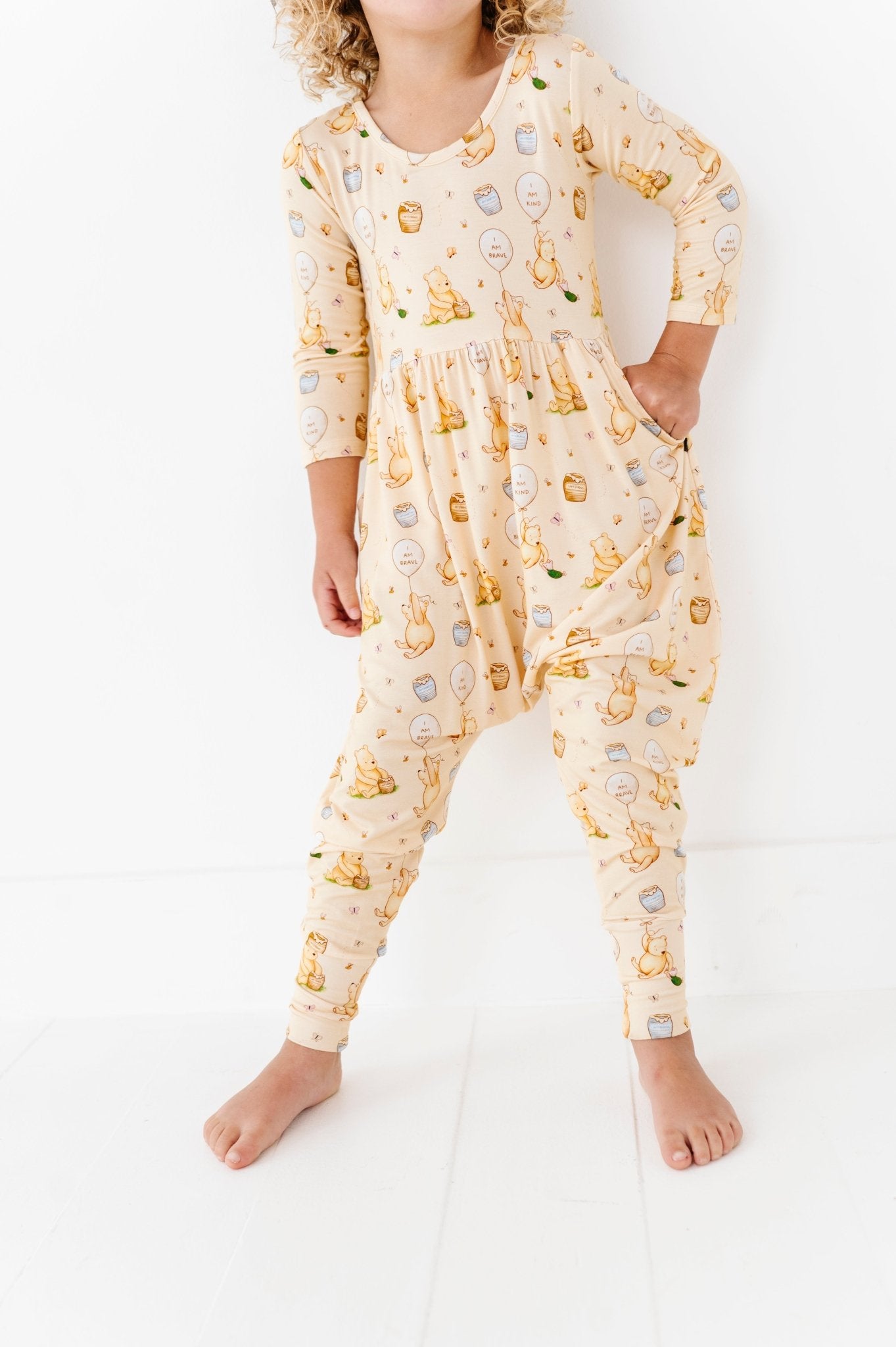 DUCKIE ROMPER - 100 ACRES OF KINDNESS - The Sleepy Sloth