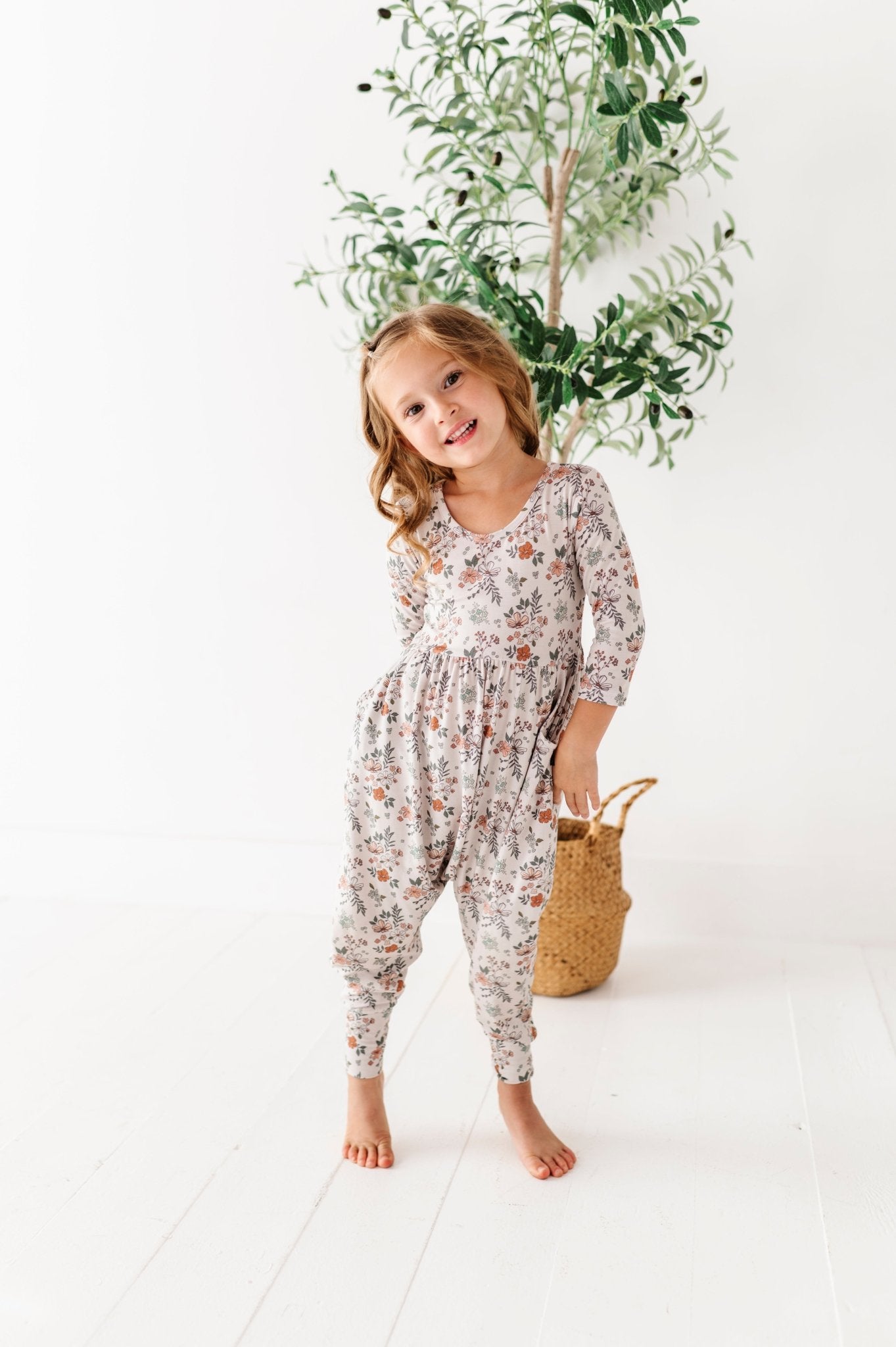 DUCKIE ROMPER - TIMELESS MEADOW - The Sleepy Sloth