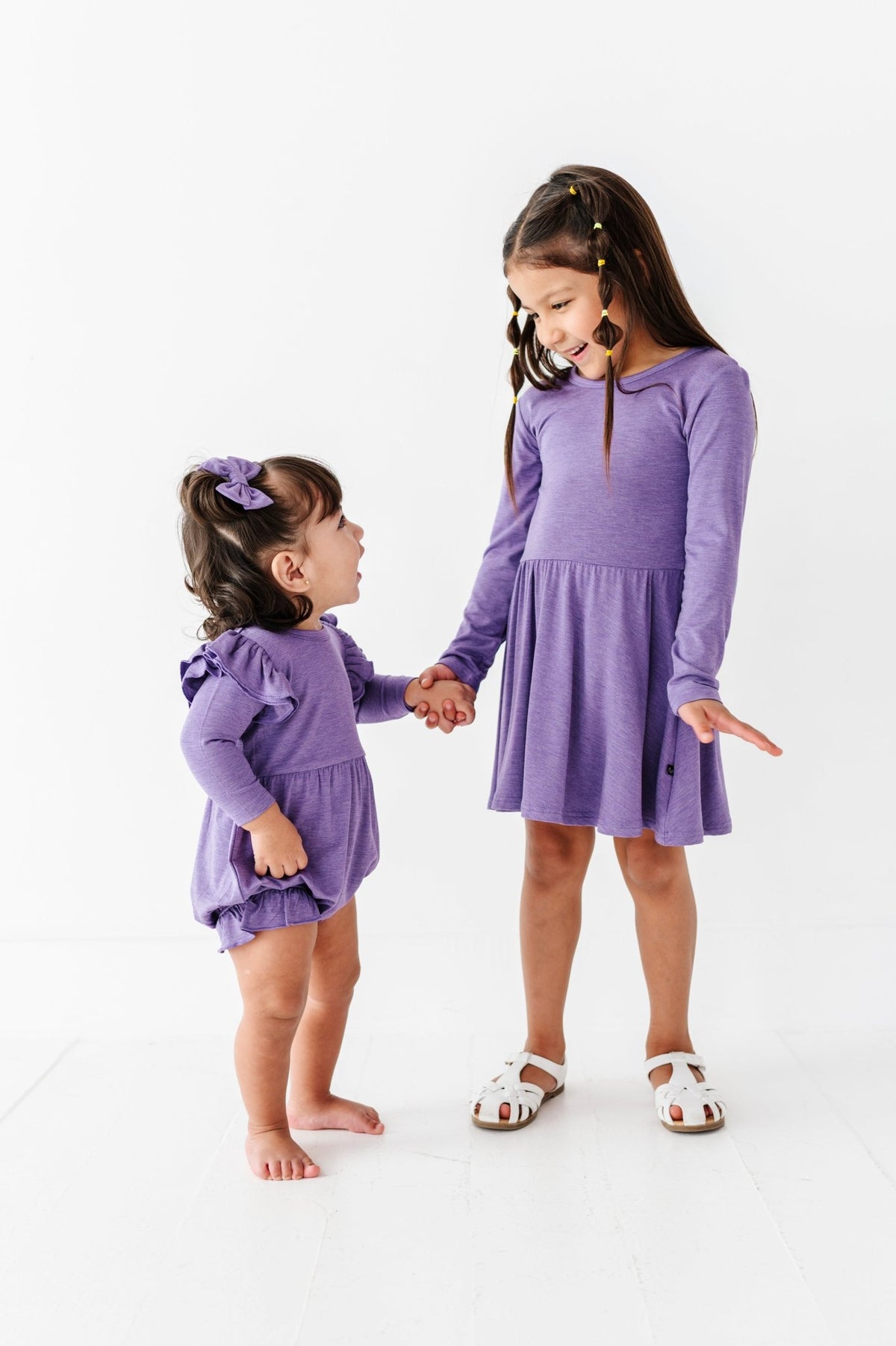 Flutter Bubble Romper - Wisteria - The Sleepy Sloth