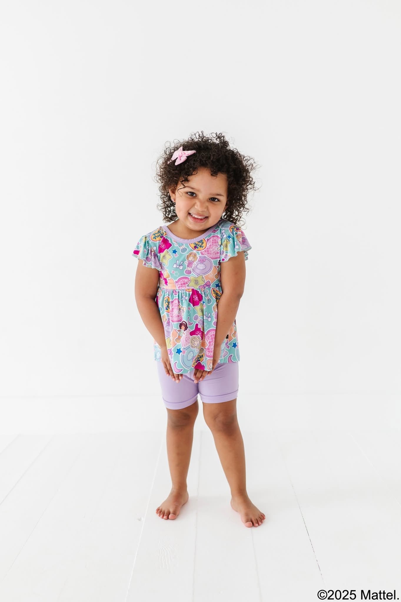 FLUTTER PEPLUM WITH SHORTS - TINY IS MIGHTY - The Sleepy Sloth