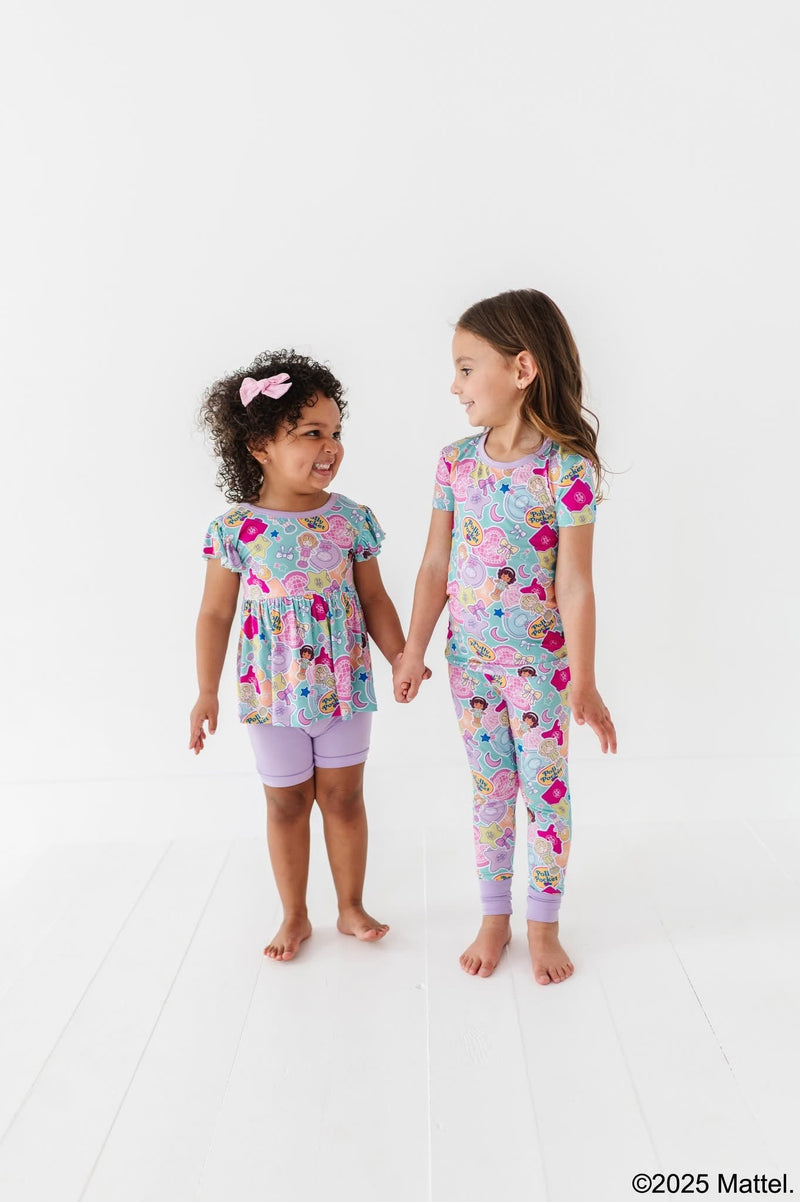 FLUTTER PEPLUM WITH SHORTS - TINY IS MIGHTY - The Sleepy Sloth