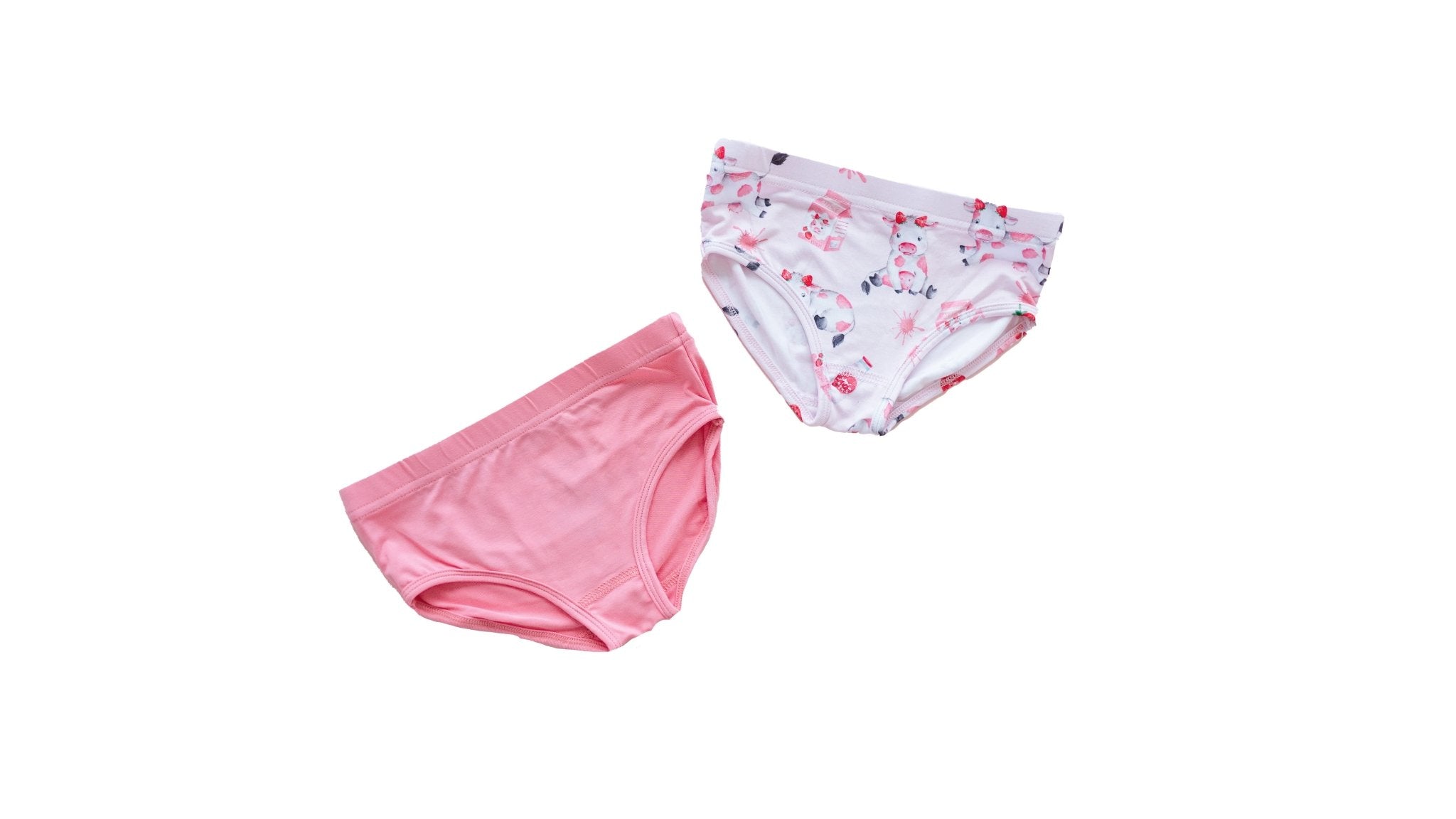 GIRLS BRIEF UNDERWEAR SET - BERRYLICIOUS - The Sleepy Sloth