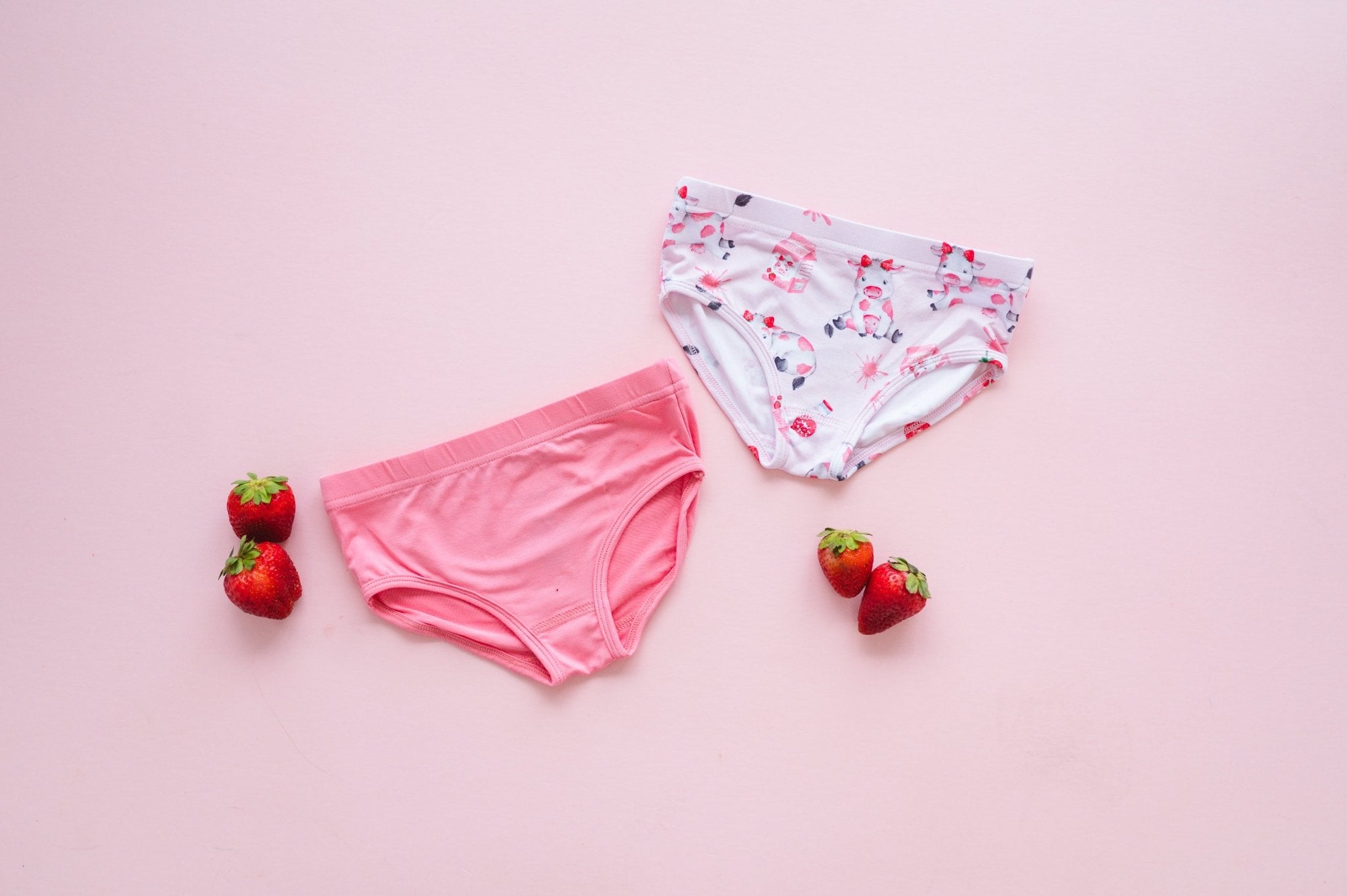 GIRLS BRIEF UNDERWEAR SET - BERRYLICIOUS - The Sleepy Sloth