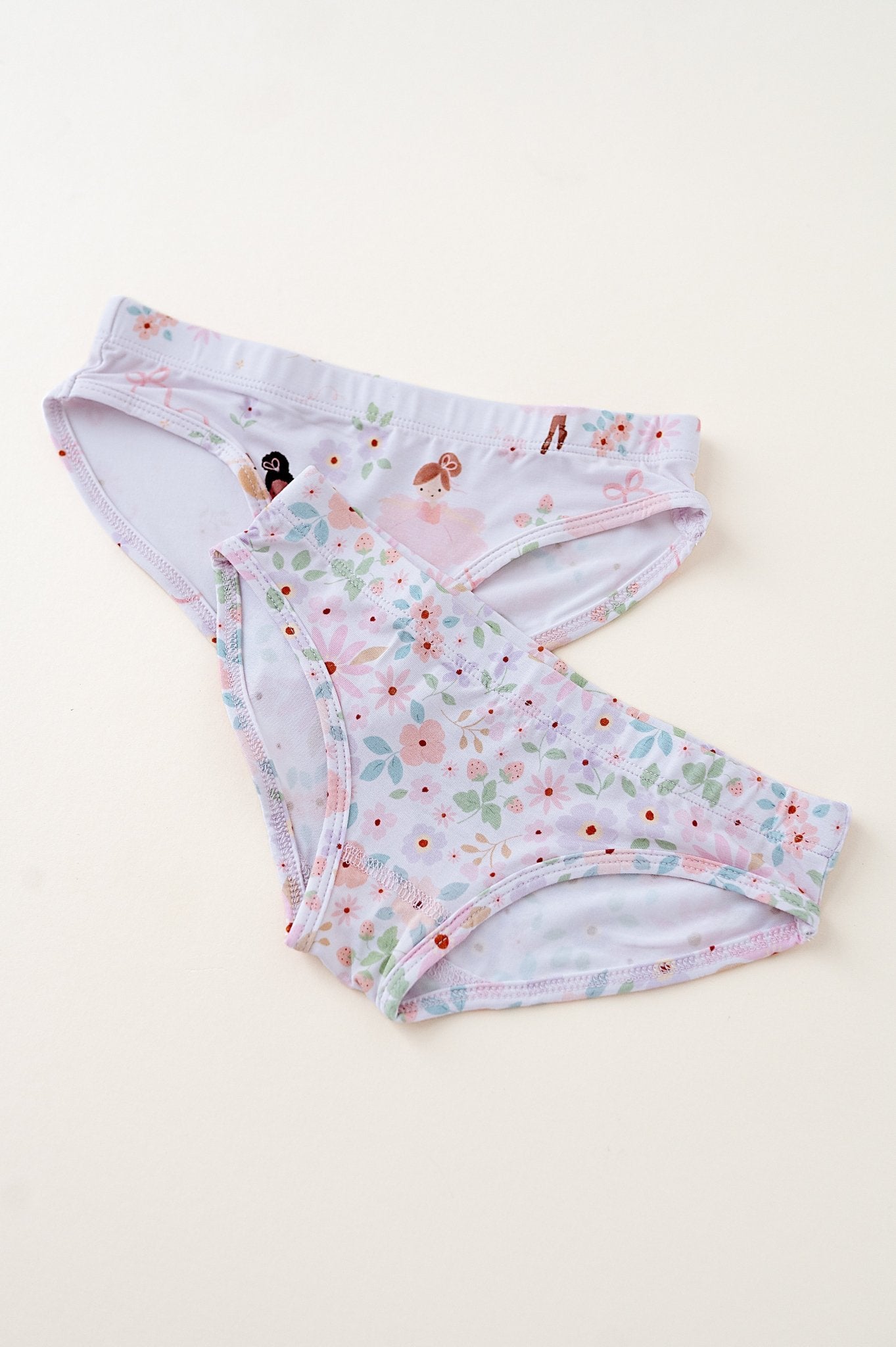 Girls Brief Underwear Set - Plié All Day - The Sleepy Sloth
