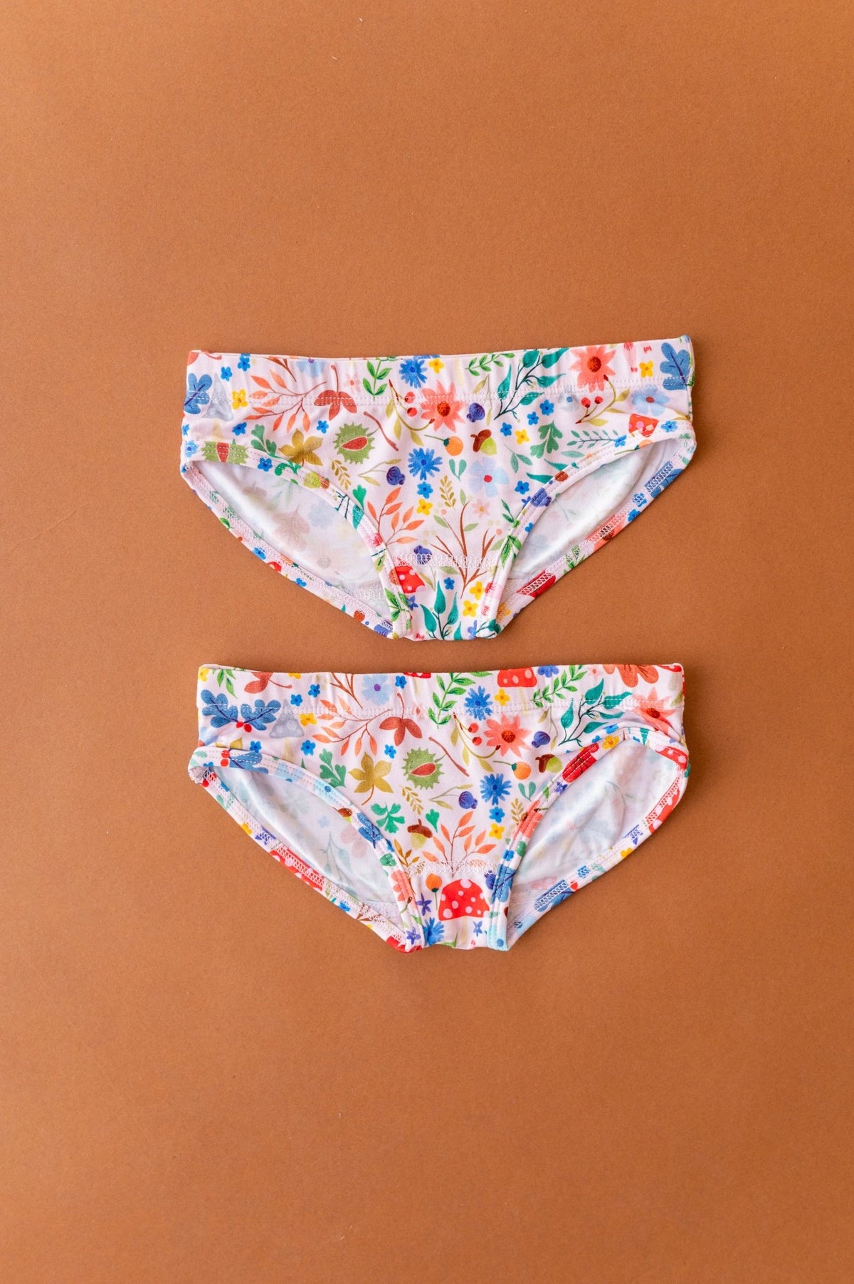 Girls Brief Underwear Set - Toadstool Meadow - The Sleepy Sloth