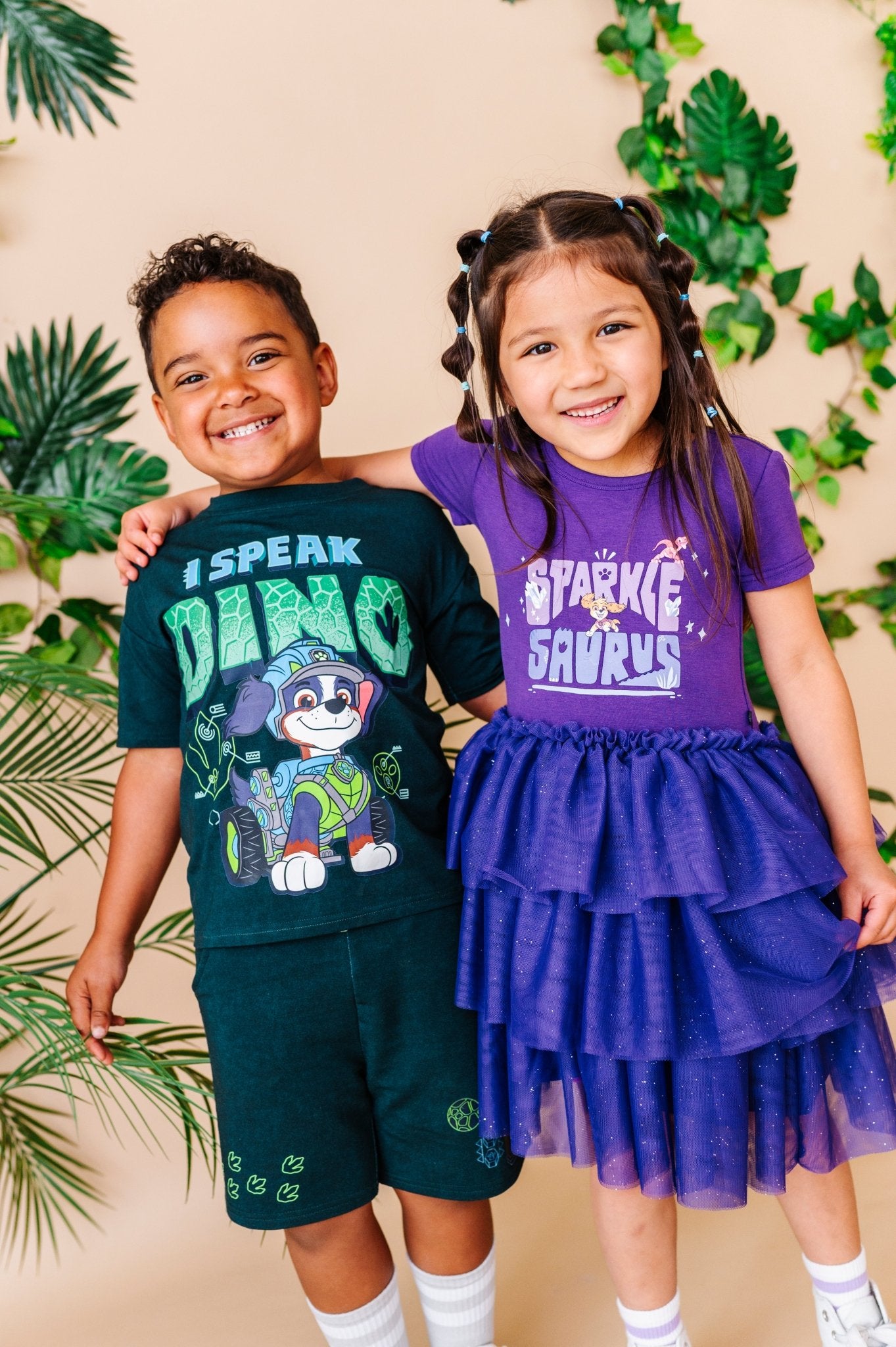 Graphic Tee and Short Set - PAW Patrol: The Dino Movie™ I Speak Dino - The Sleepy Sloth