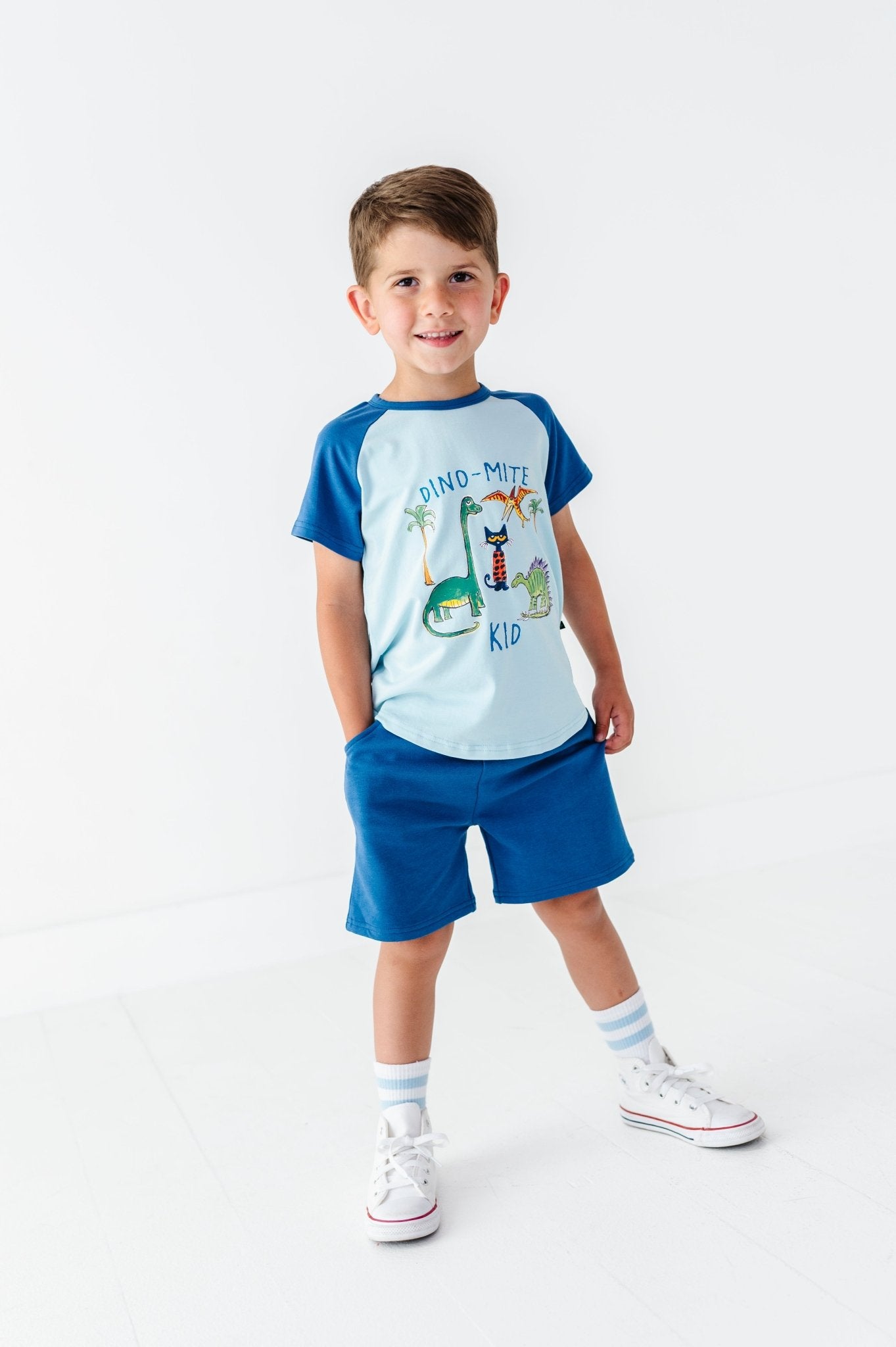 Graphic Tee and Short Set - Pete The Cat© - The Sleepy Sloth