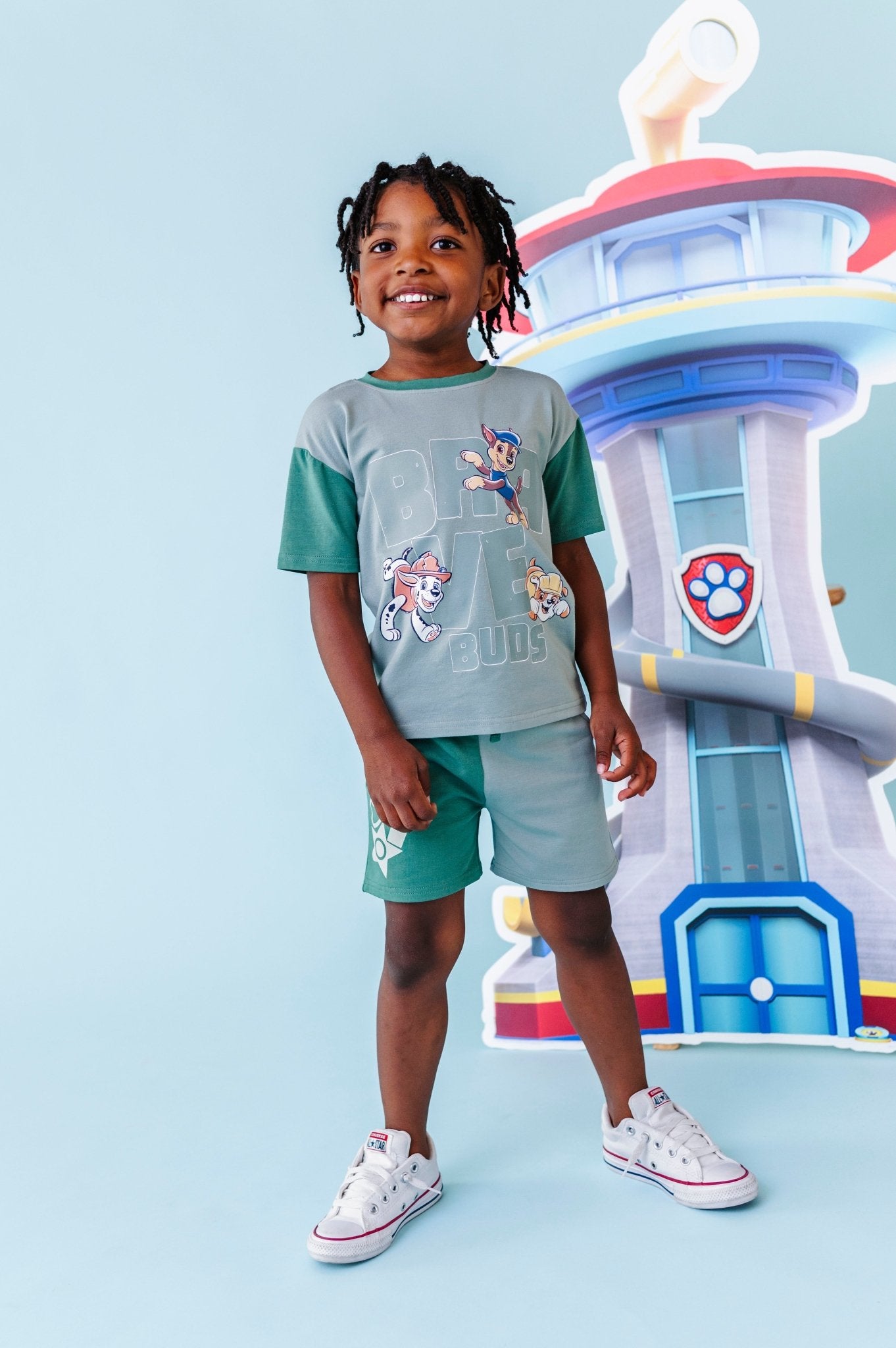 Graphic Tee Short Set - Paw Patrol™ Brave Buds - The Sleepy Sloth