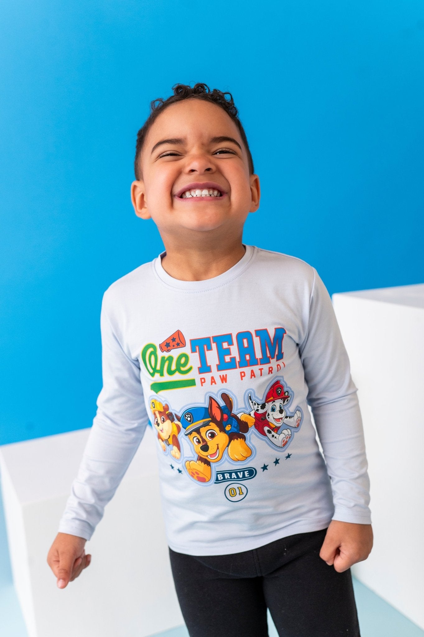 LONG SLEEVE GRAPHIC TEE - PAW PATROL™ ALL - STARS ONE TEAM - The Sleepy Sloth