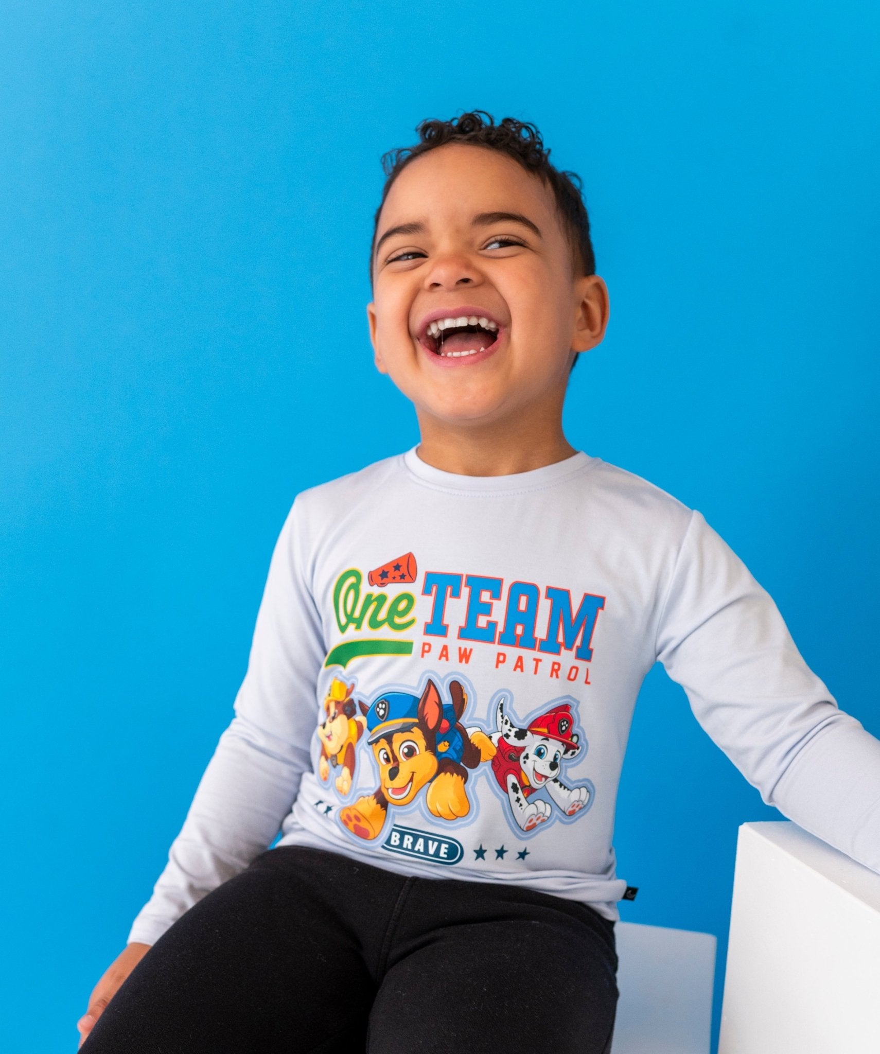 LONG SLEEVE GRAPHIC TEE - PAW PATROL™ ALL - STARS ONE TEAM - The Sleepy Sloth