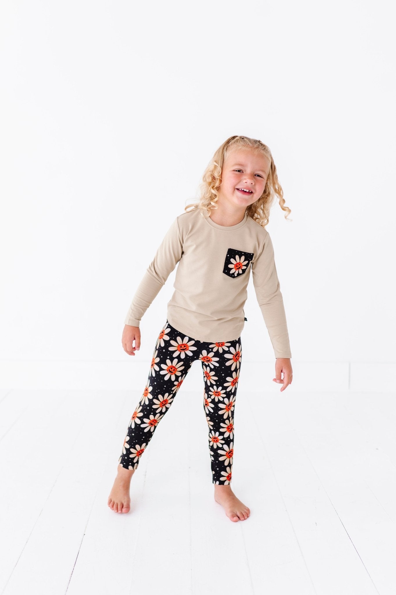 LONG SLEEVE TEE - GOURDGEOUS BLOOMS - The Sleepy Sloth