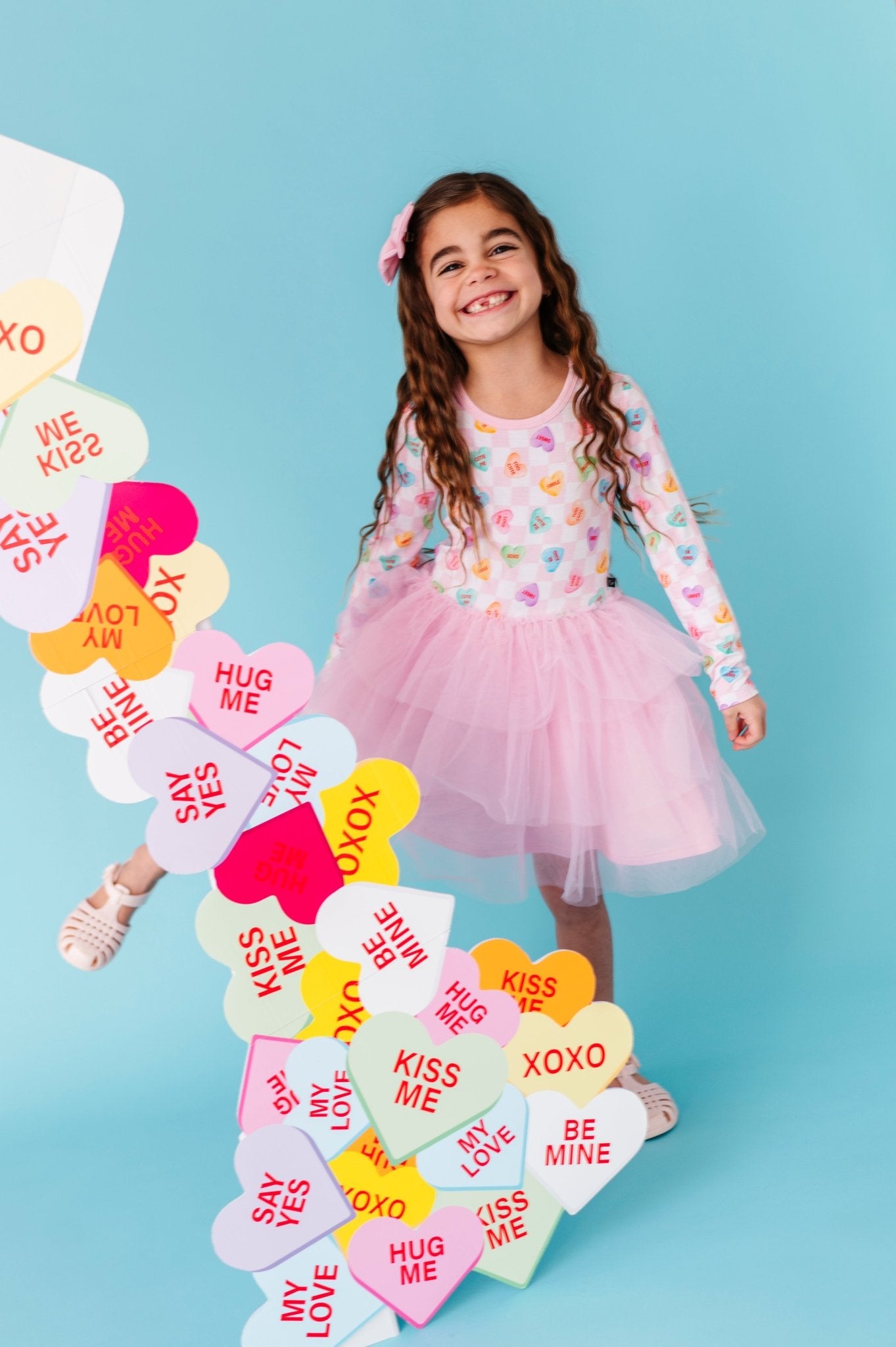 LONG SLEEVE TULLE DRESS - XOXO - The Sleepy Sloth