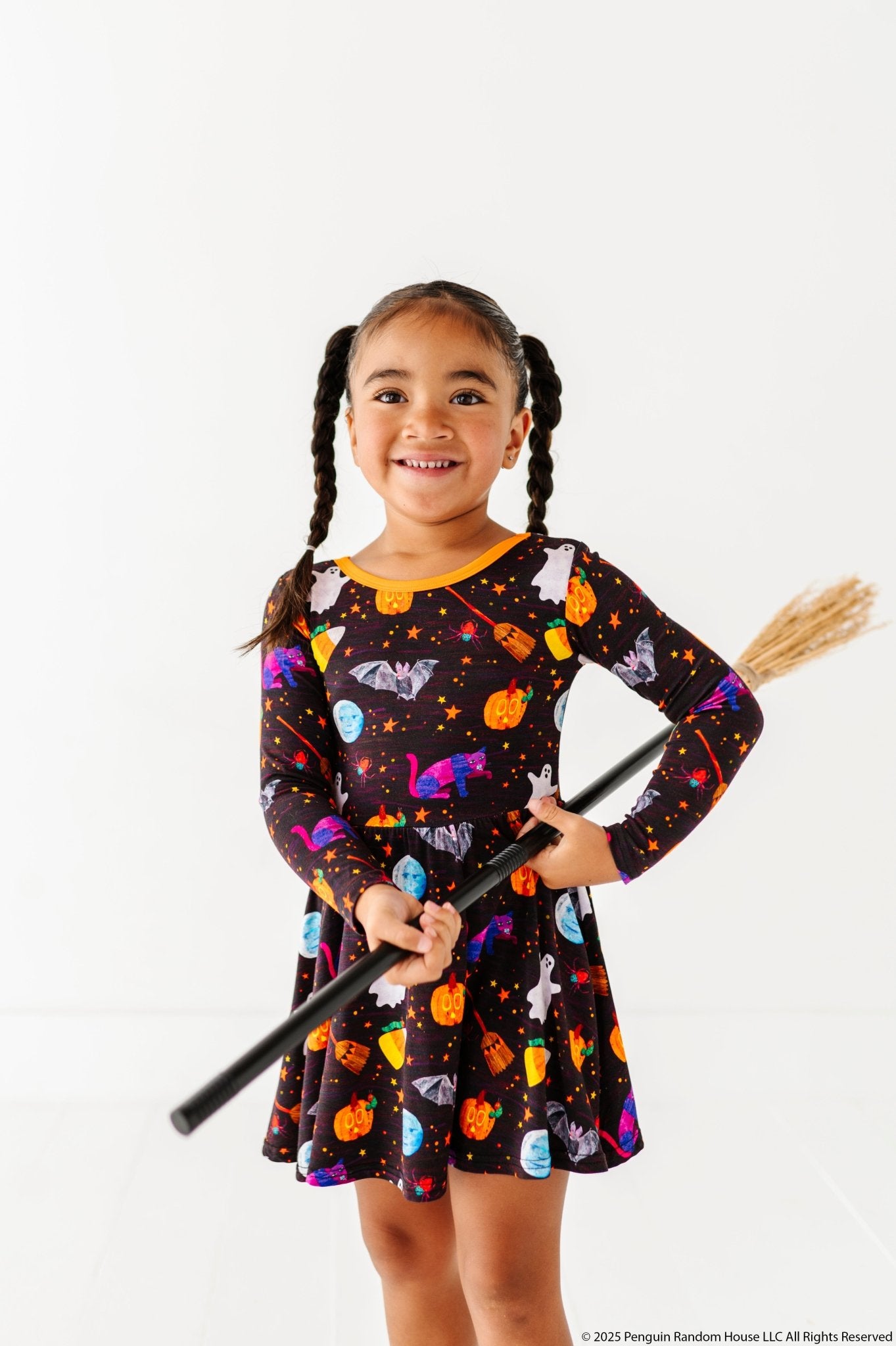 LONG SLEEVE TWIRL DRESS - The World of Eric Carle™ CREEPY CRAWLY - The Sleepy Sloth