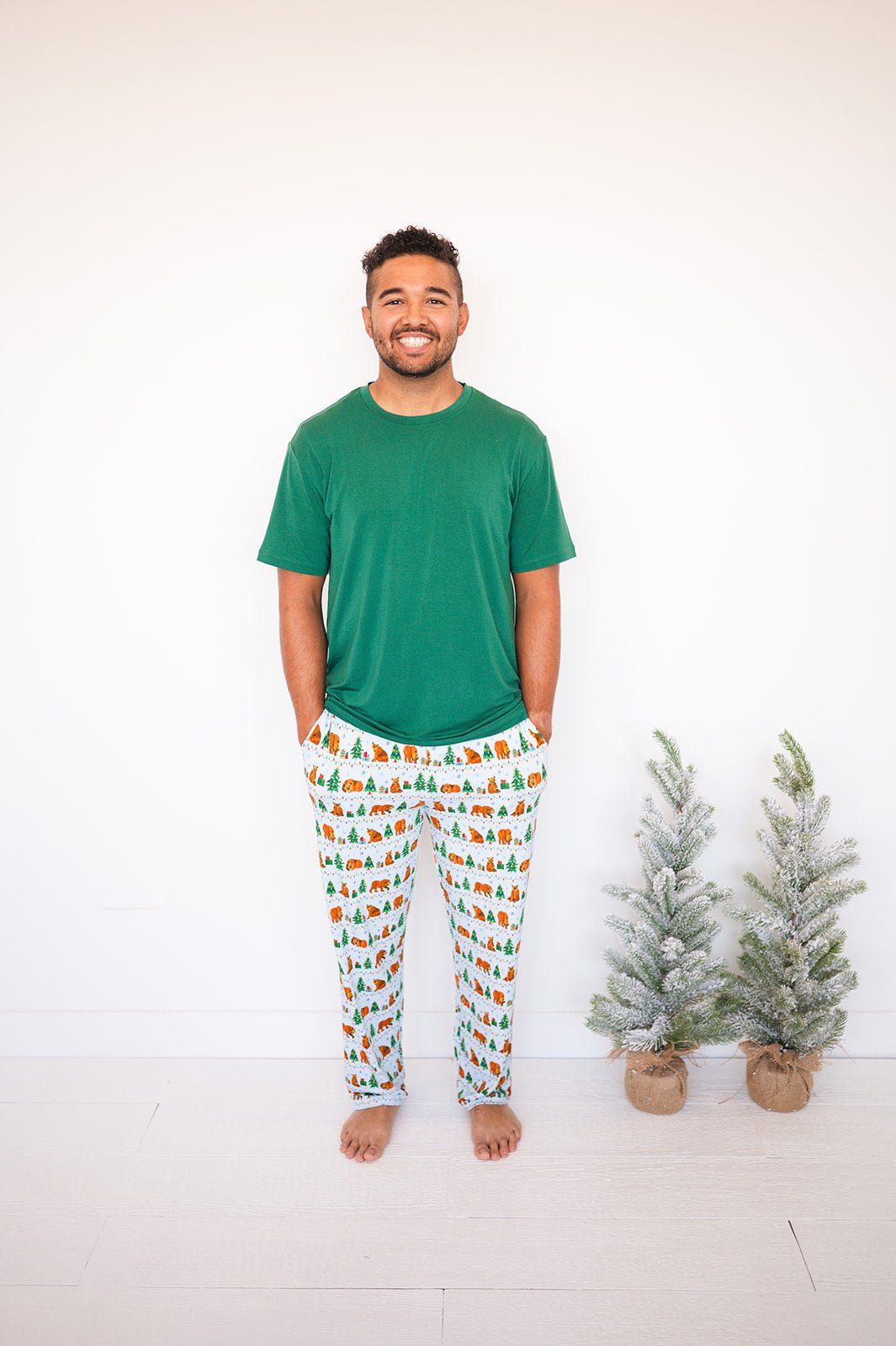 MEN'S SLEEPY PANTS - BEARY CHRISTMAS - The Sleepy Sloth