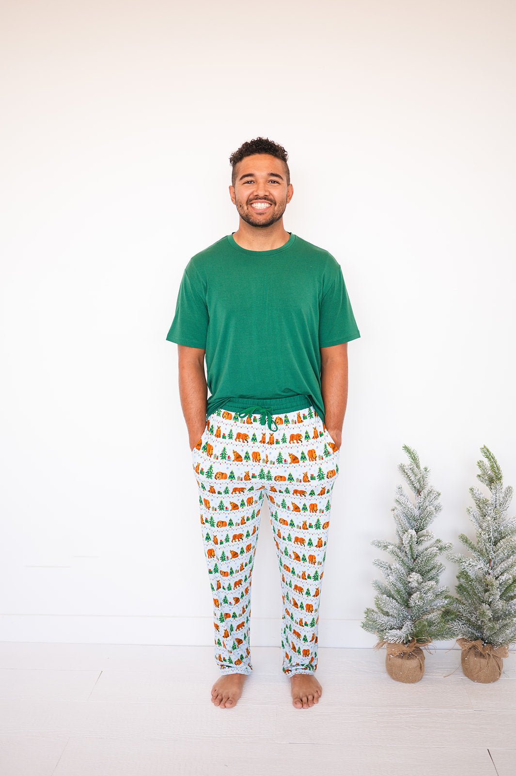 MEN'S SLEEPY PANTS - BEARY CHRISTMAS - The Sleepy Sloth