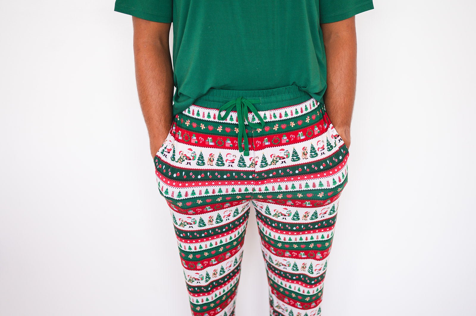 MEN'S SLEEPY PANTS - FAIR ISLE - The Sleepy Sloth