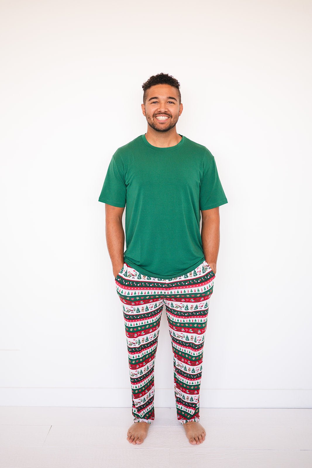 MEN'S SLEEPY PANTS - FAIR ISLE - The Sleepy Sloth