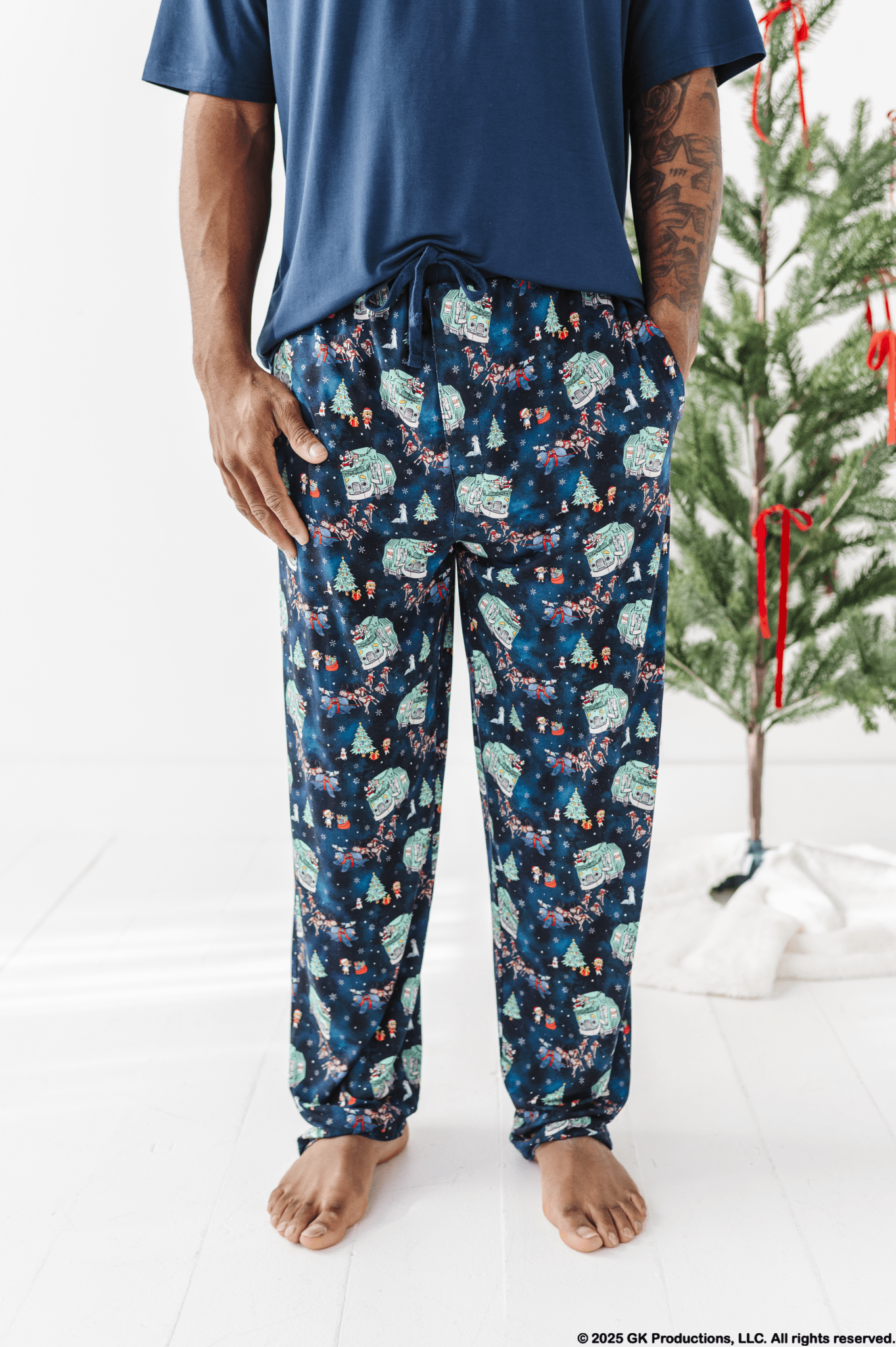 MEN'S SLEEPY PANTS - HANK'S CHRISTMAS MIRACLE - The Sleepy Sloth