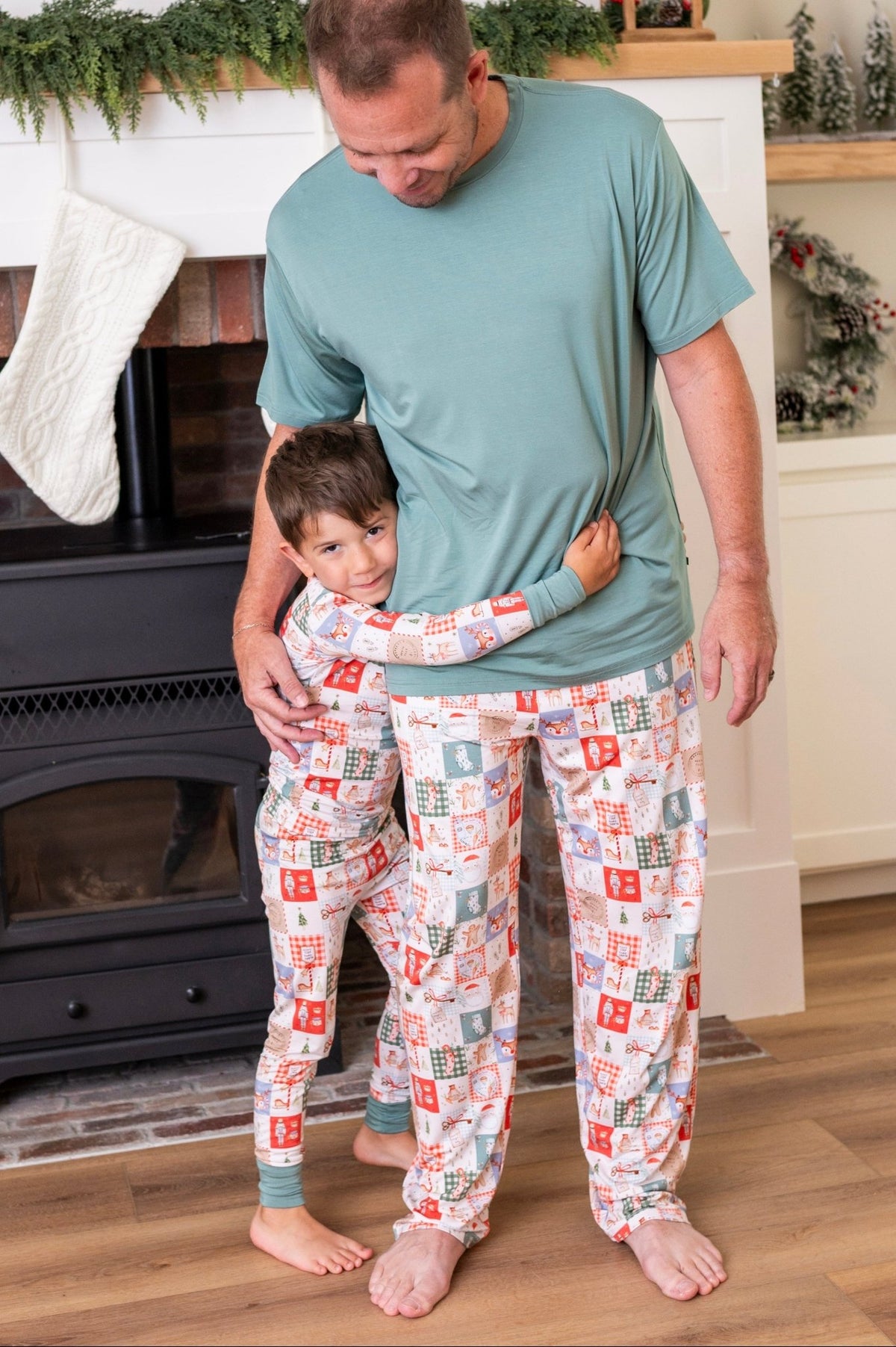 Men's Sleepy Pants - Merry Mosaic - The Sleepy Sloth