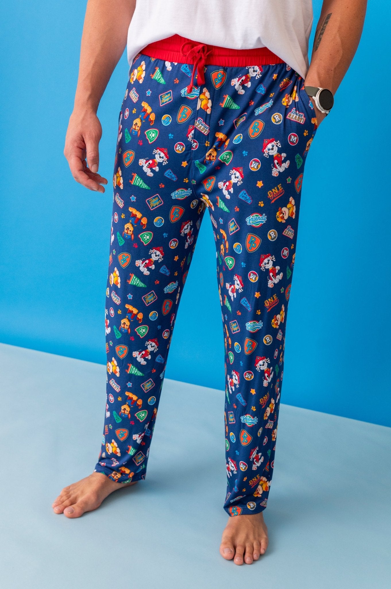 MEN'S SLEEPY PANTS - PAW PATROL™ ALL - STARS PAWsome Blue League - The Sleepy Sloth