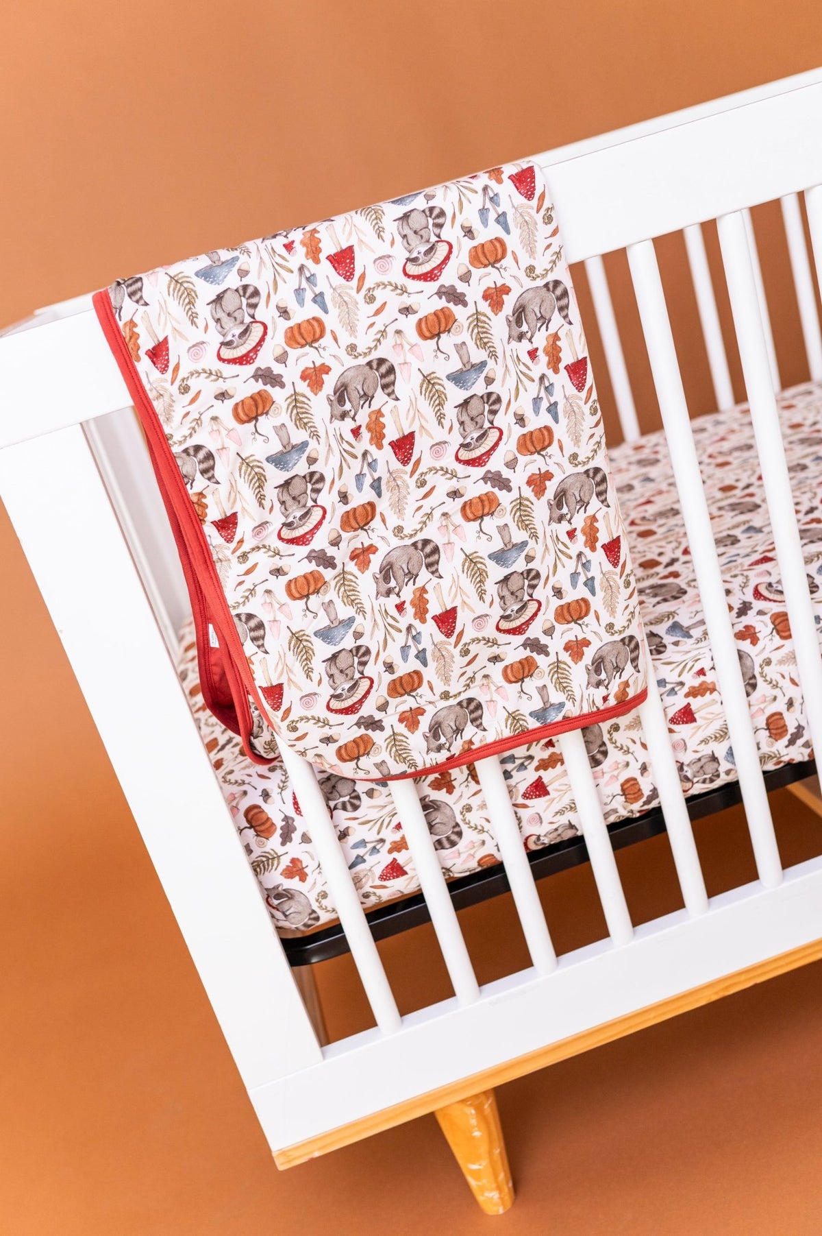 Mini Blankie - Autumn Woodland - The Sleepy Sloth