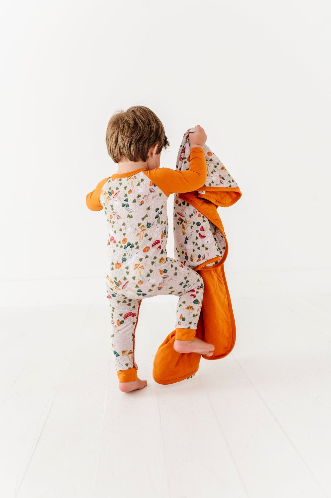 MINI BLANKIE - GHOSTLY SHROOMS - The Sleepy Sloth