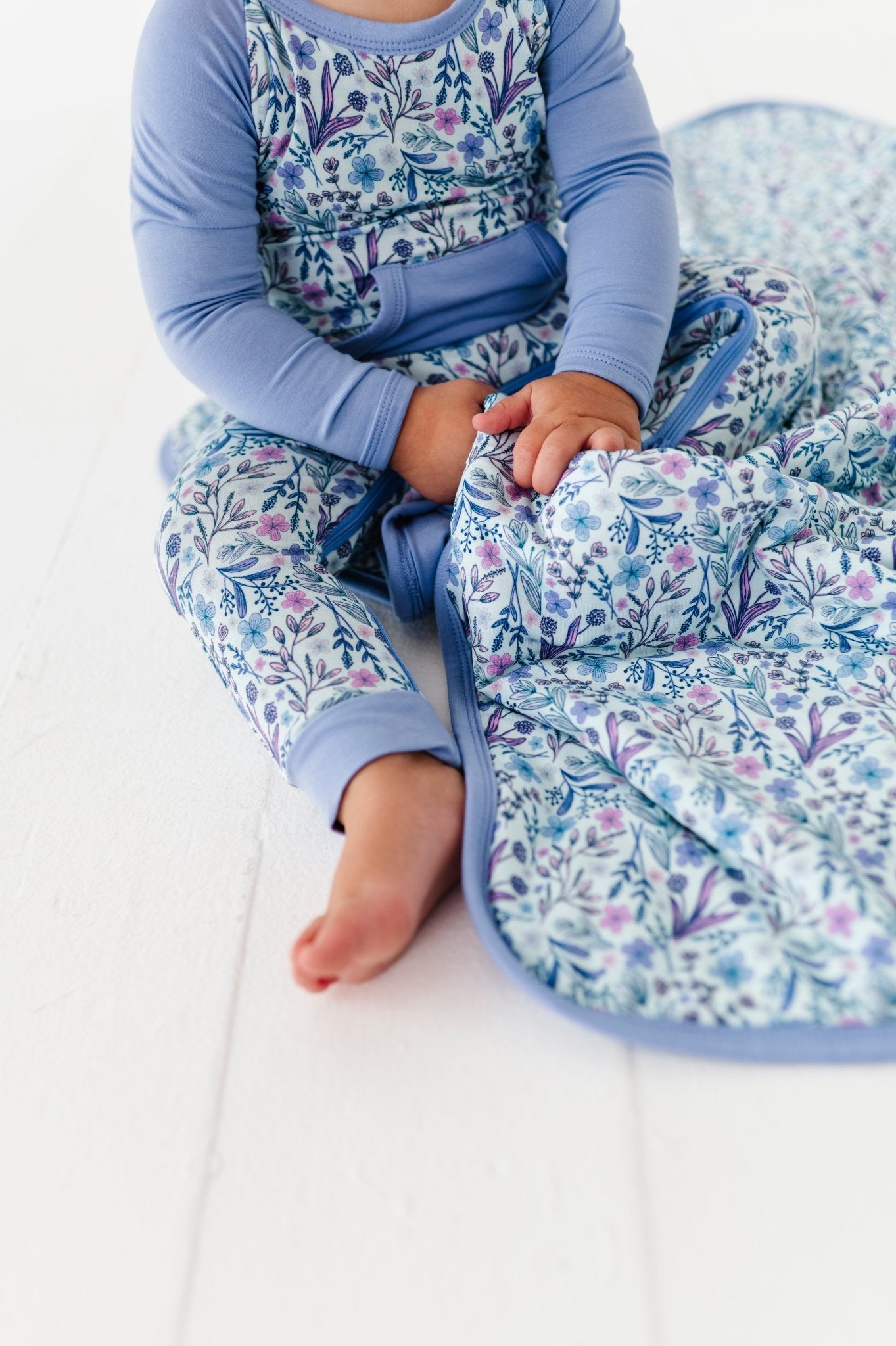 Mini Blankie - LAVENDER LOVE - The Sleepy Sloth