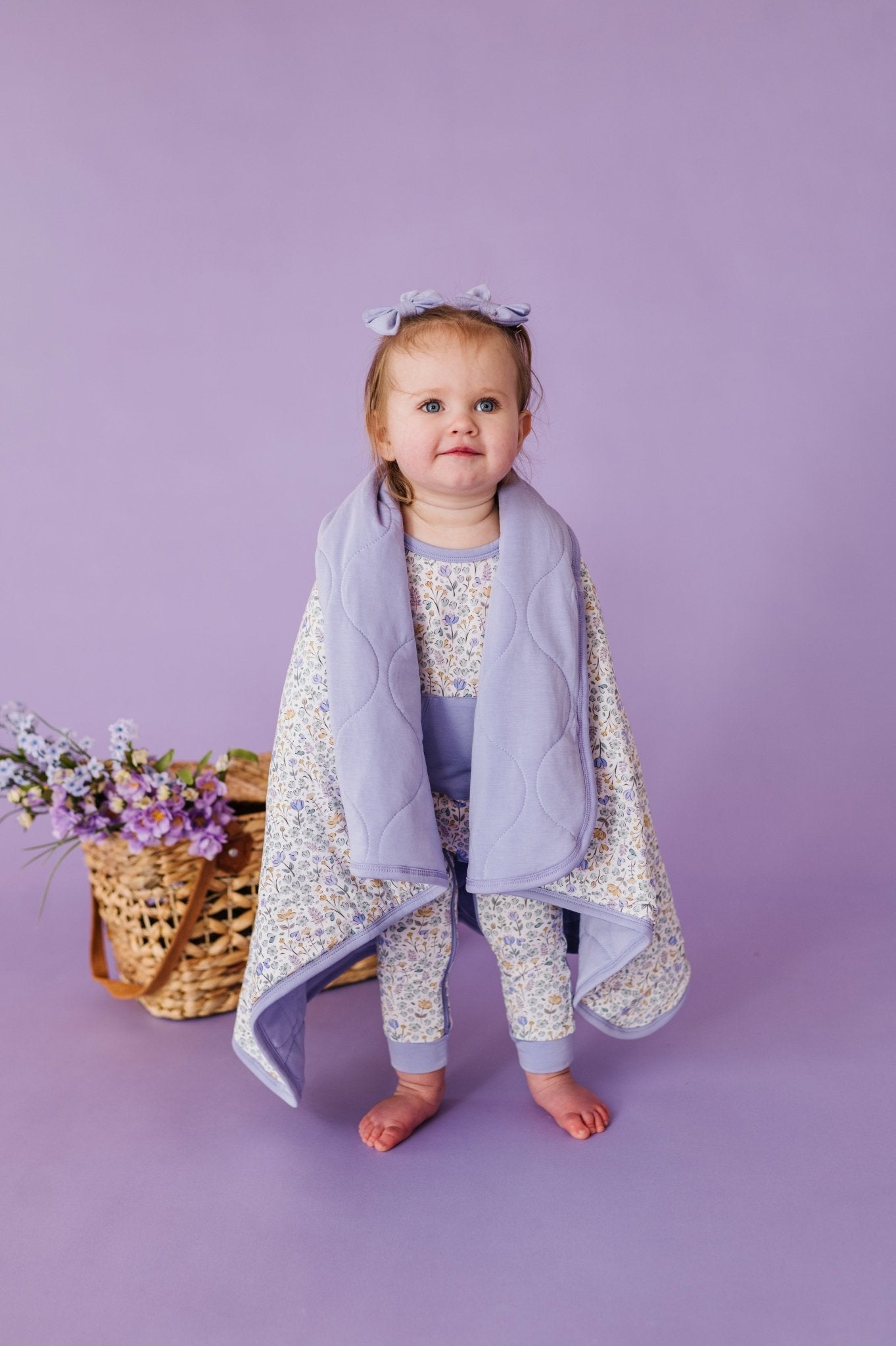 MINI BLANKIE - LILAC VALLEY - The Sleepy Sloth