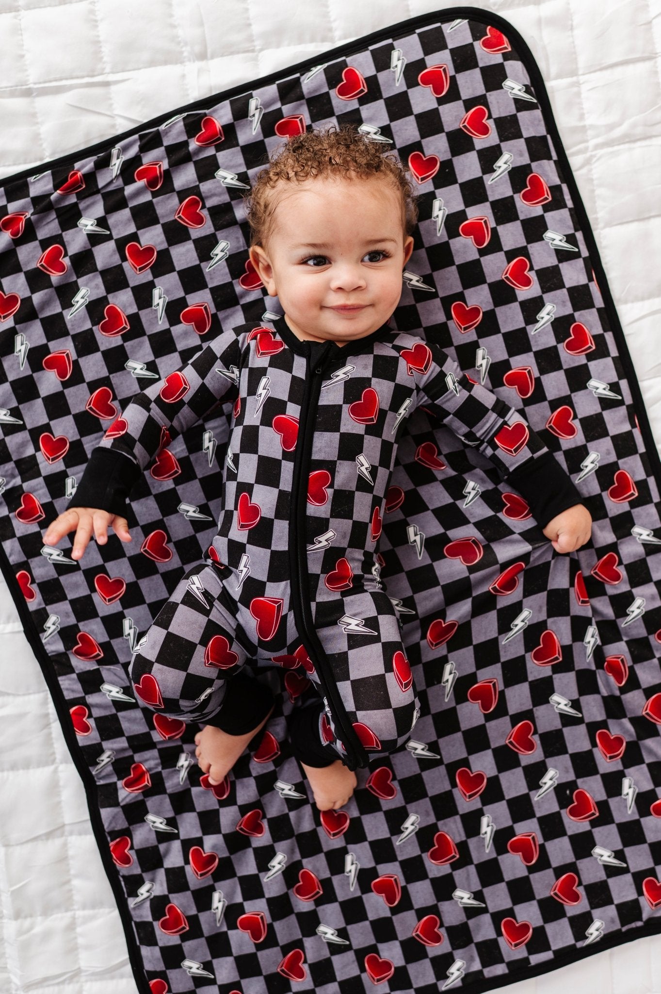 MINI BLANKIE - LOVE STRUCK - The Sleepy Sloth