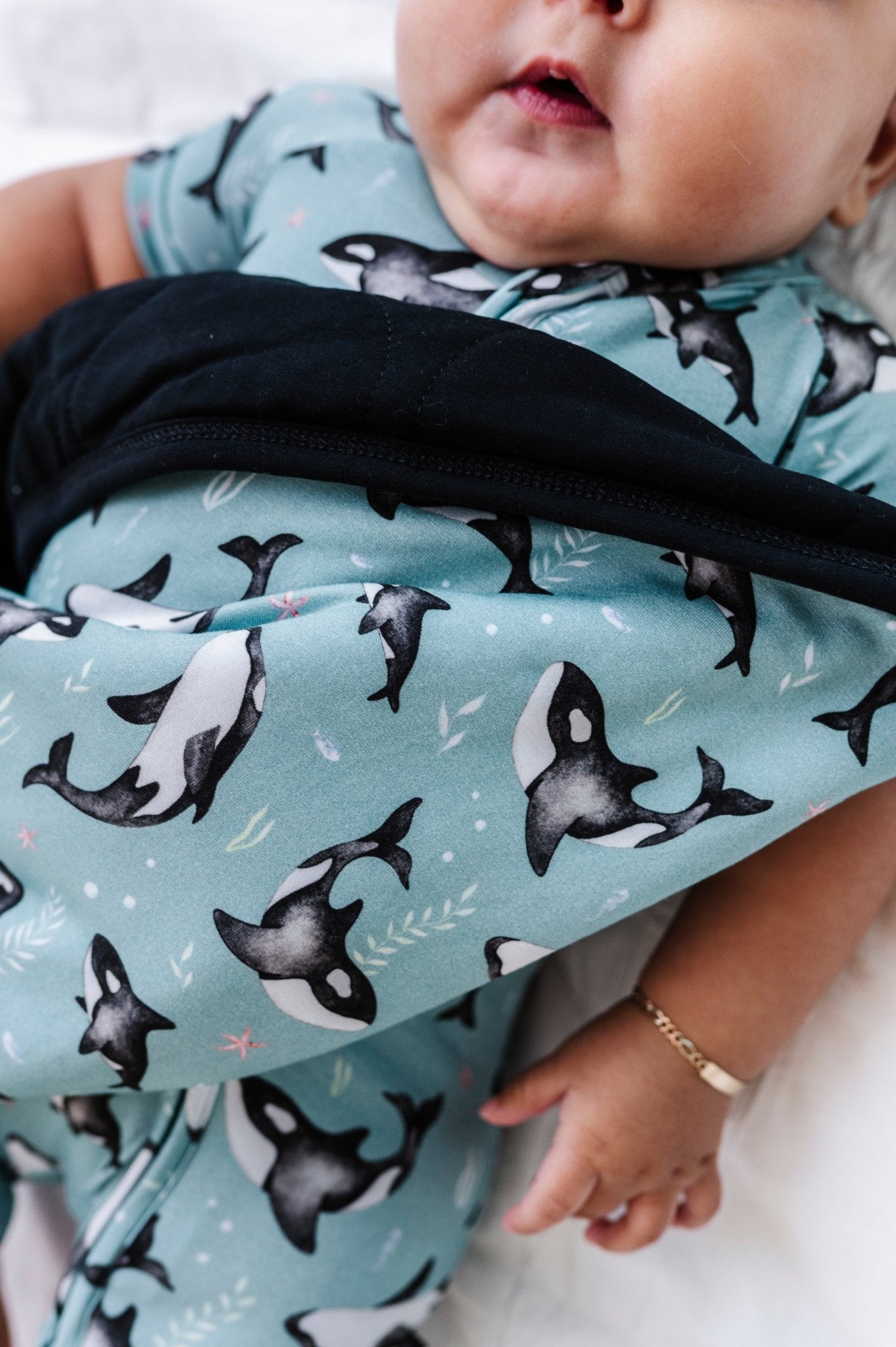 Mini Blankie - OH WHALE - The Sleepy Sloth