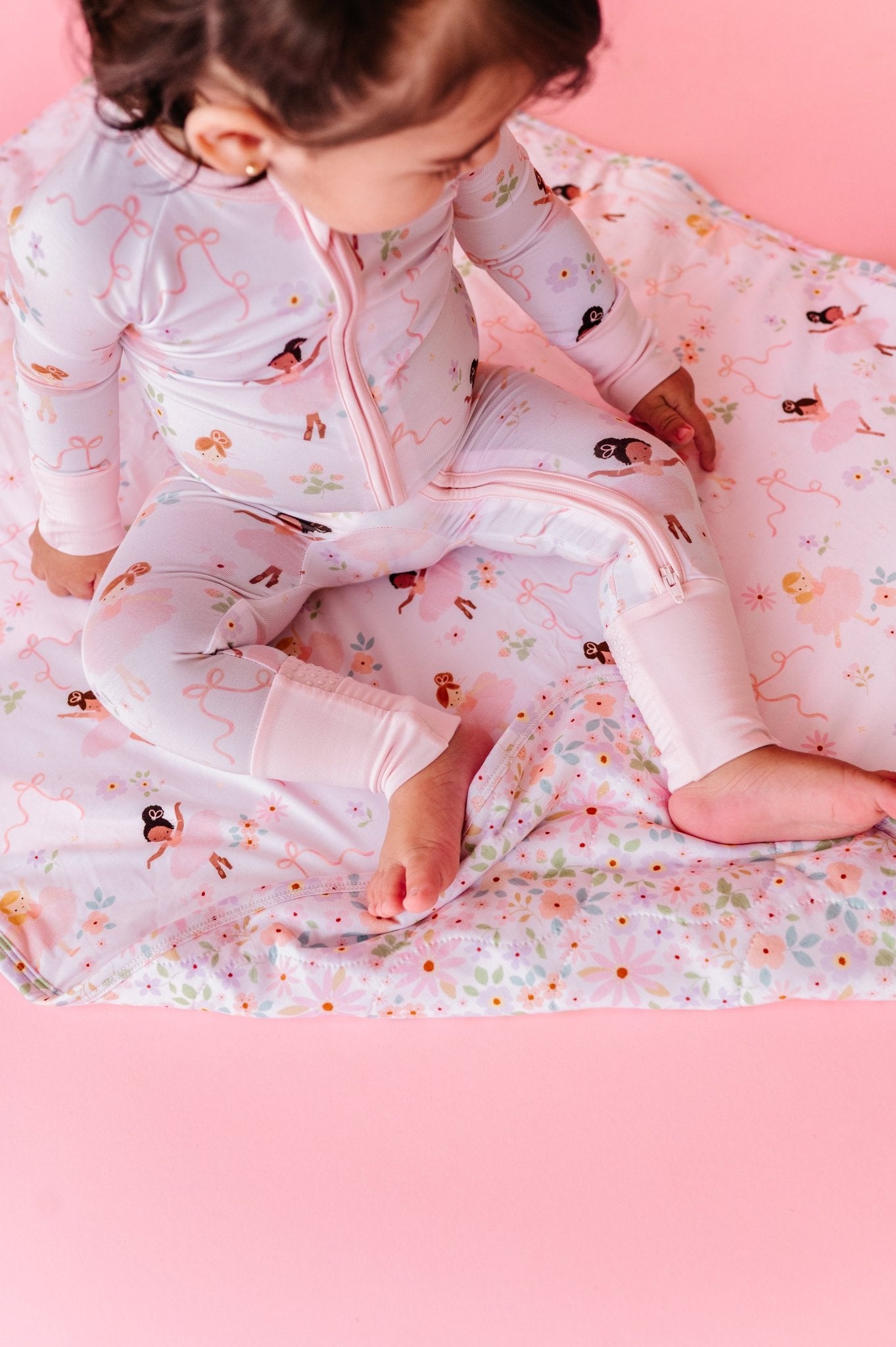Mini Blankie - Plié All Day - The Sleepy Sloth
