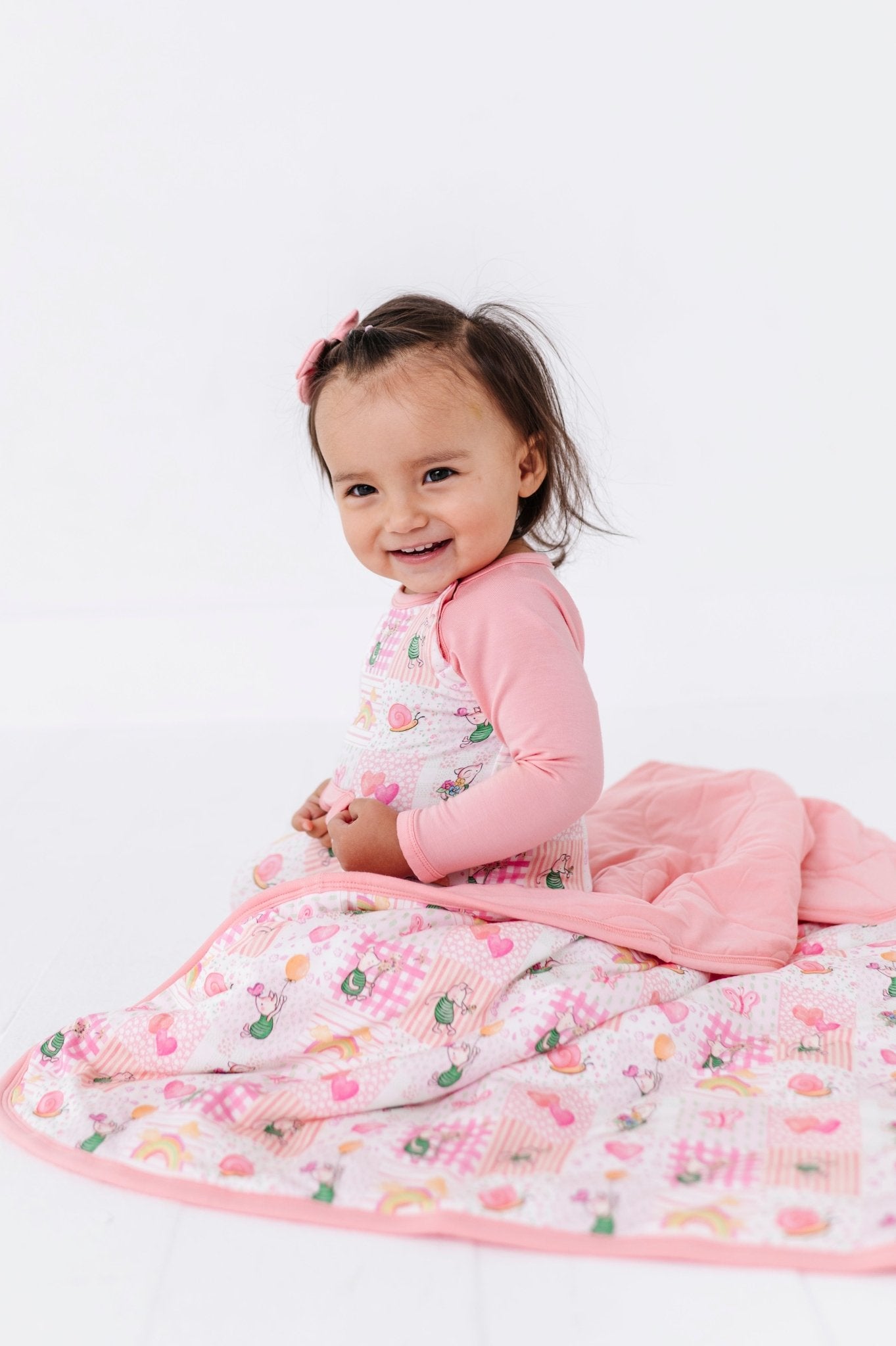 Mini Blankie - PRETTY IN PIGLET - The Sleepy Sloth