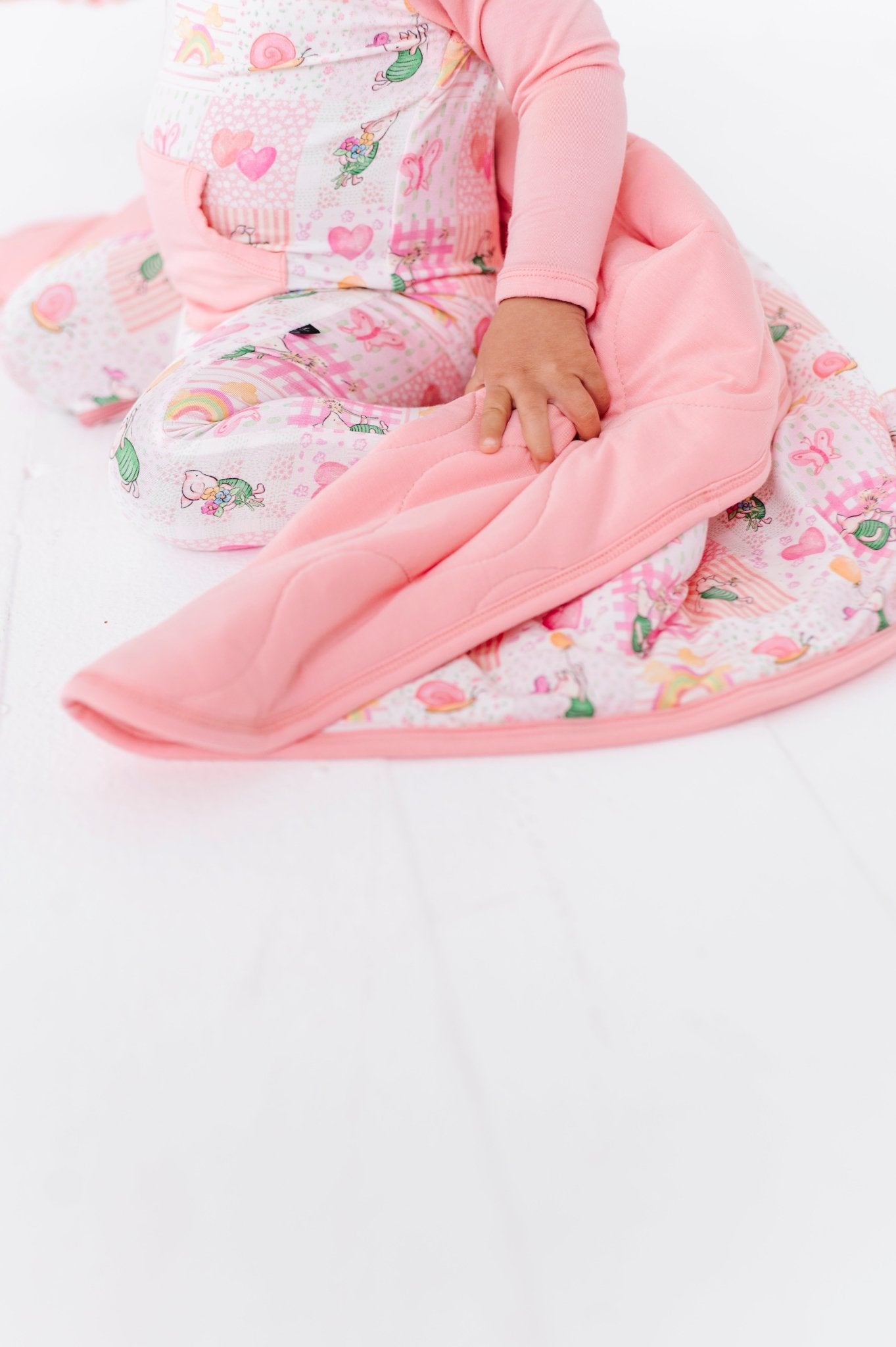 Mini Blankie - PRETTY IN PIGLET - The Sleepy Sloth