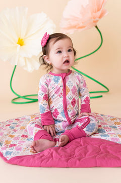 Mini Blankie - Stitched In Bloom