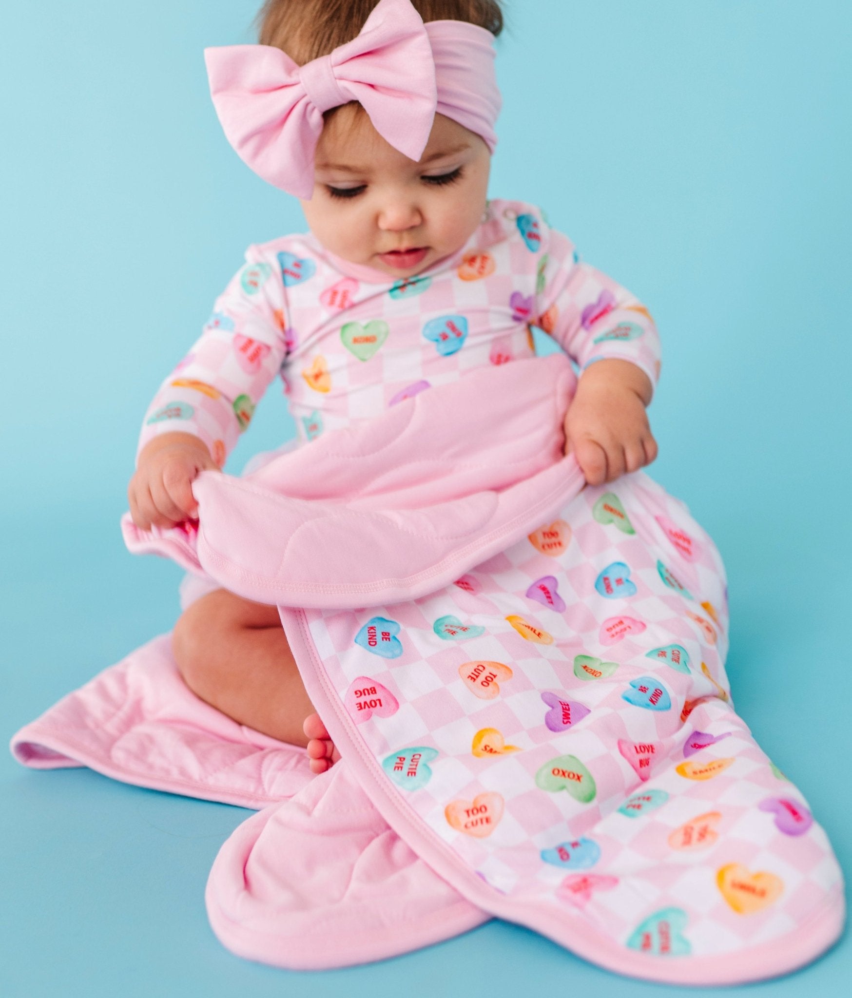 MINI BLANKIE - XOXO - The Sleepy Sloth