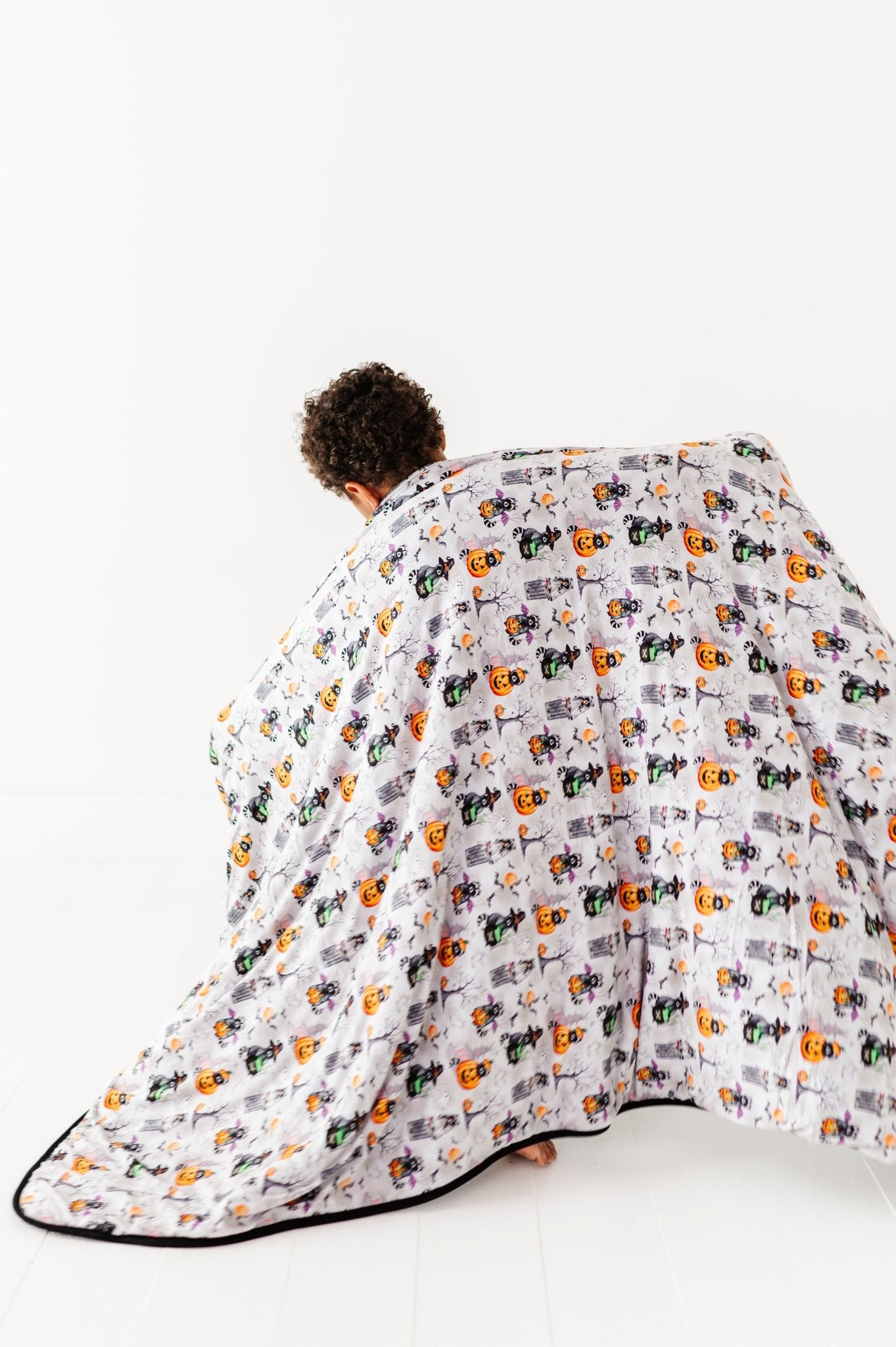Plush Toddler Blankie - MIDNIGHT MISCHIEF - The Sleepy Sloth