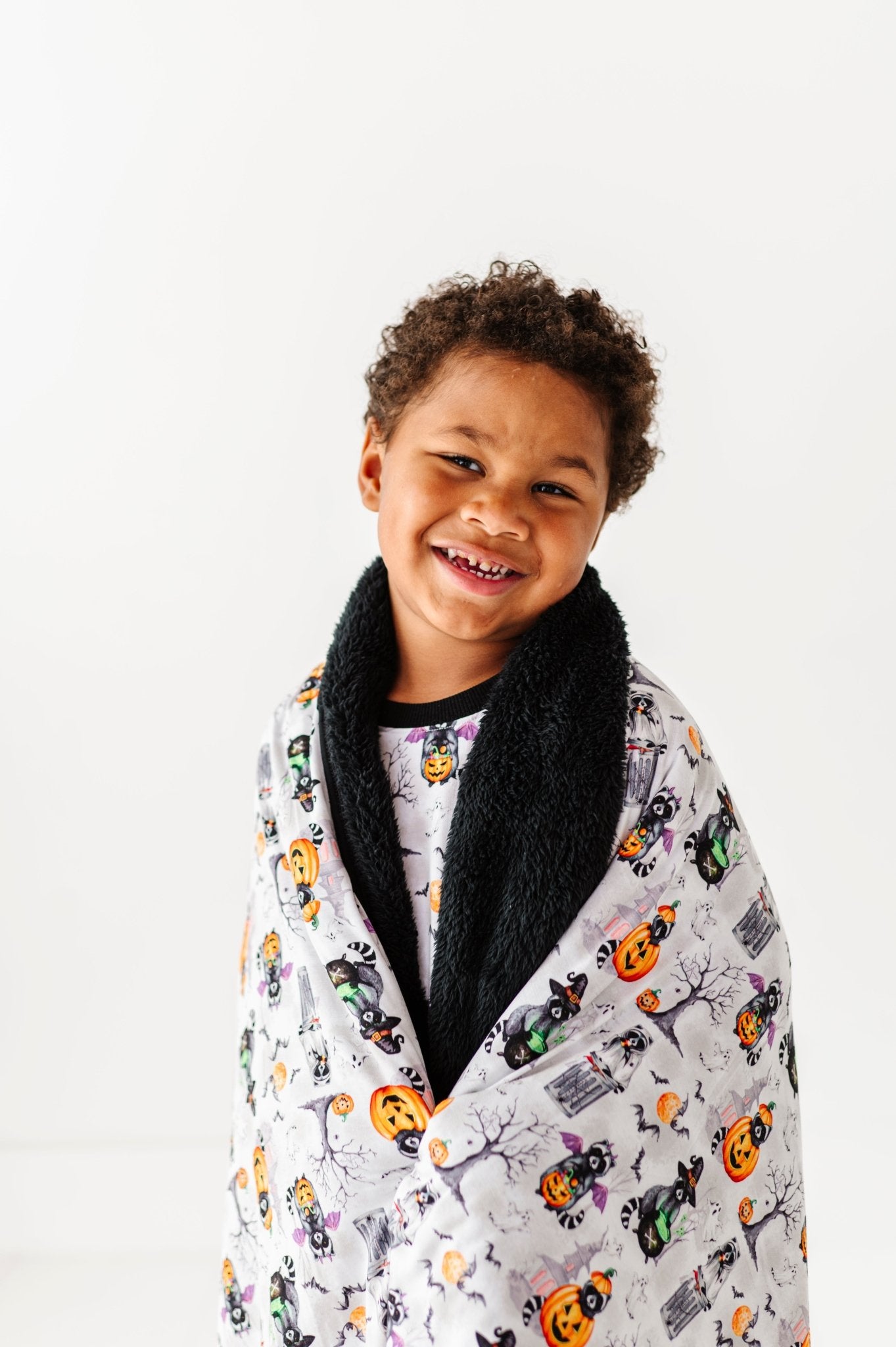 Plush Toddler Blankie - MIDNIGHT MISCHIEF - The Sleepy Sloth