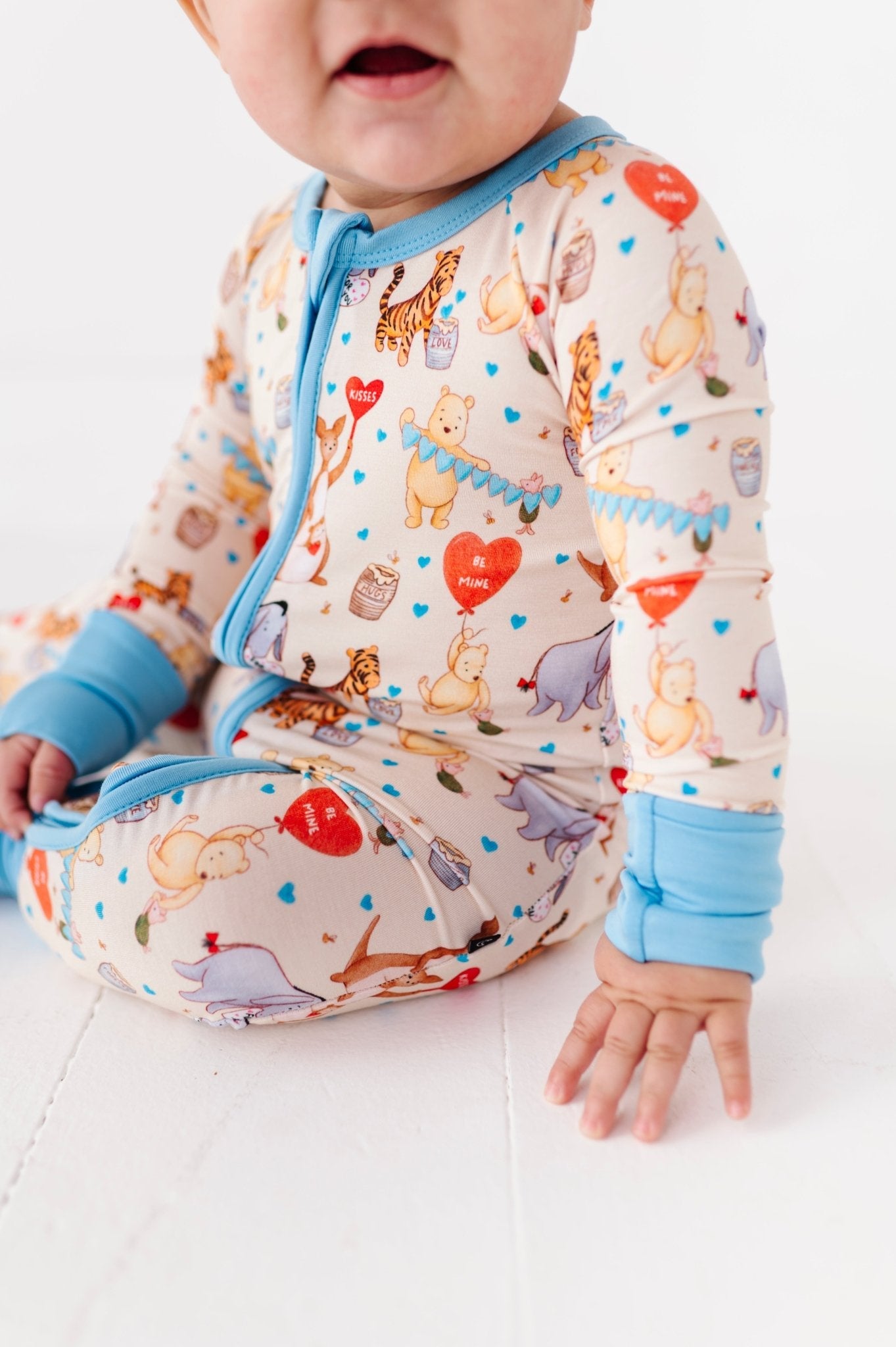 PREORDER ADAPTIVE ZIP JAMMIES - 100 ACRES OF HUGS PREORDER - The Sleepy Sloth