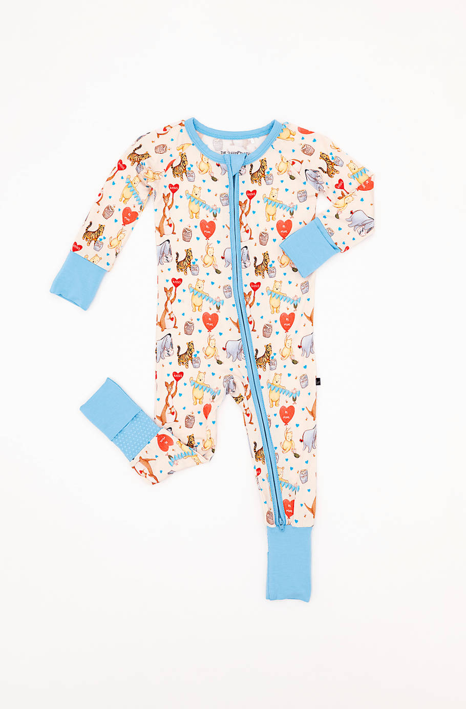 PREORDER ADAPTIVE ZIP JAMMIES - 100 ACRES OF HUGS PREORDER - The Sleepy Sloth