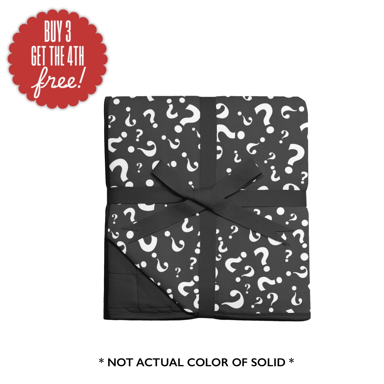 PREORDER ADULT BLANKIE - MYSTERY BOY SOLID - The Sleepy Sloth