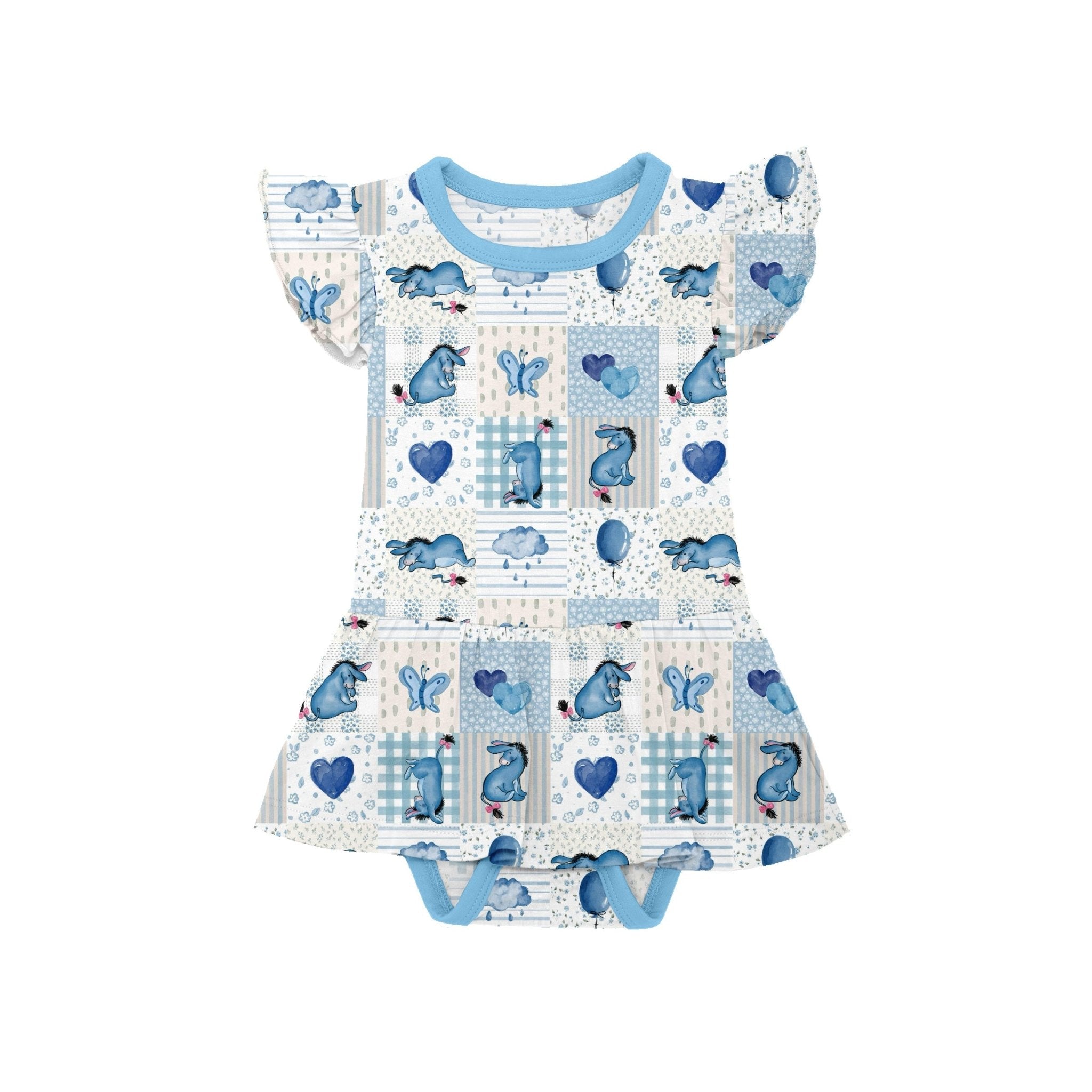 PREORDER BODYSUIT TWIRLIE DRESS - EEYORE THE BEST PREORDER - The Sleepy Sloth