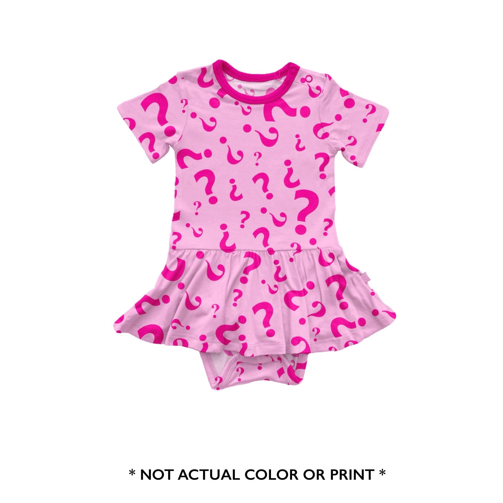 Preorder Bodysuit Twirlie Dress - MYSTERY GIRL PRINT A - The Sleepy Sloth