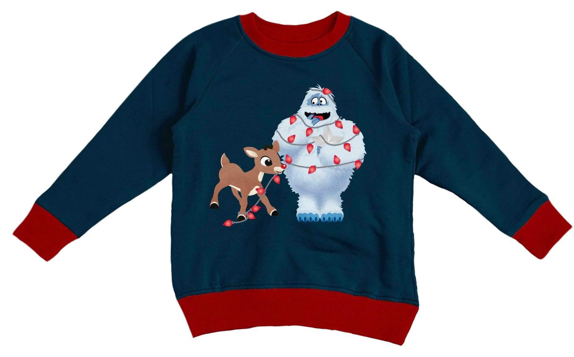 PREORDER GRAPHIC CREWNECK - RUDOLPH© & FRIENDS - The Sleepy Sloth