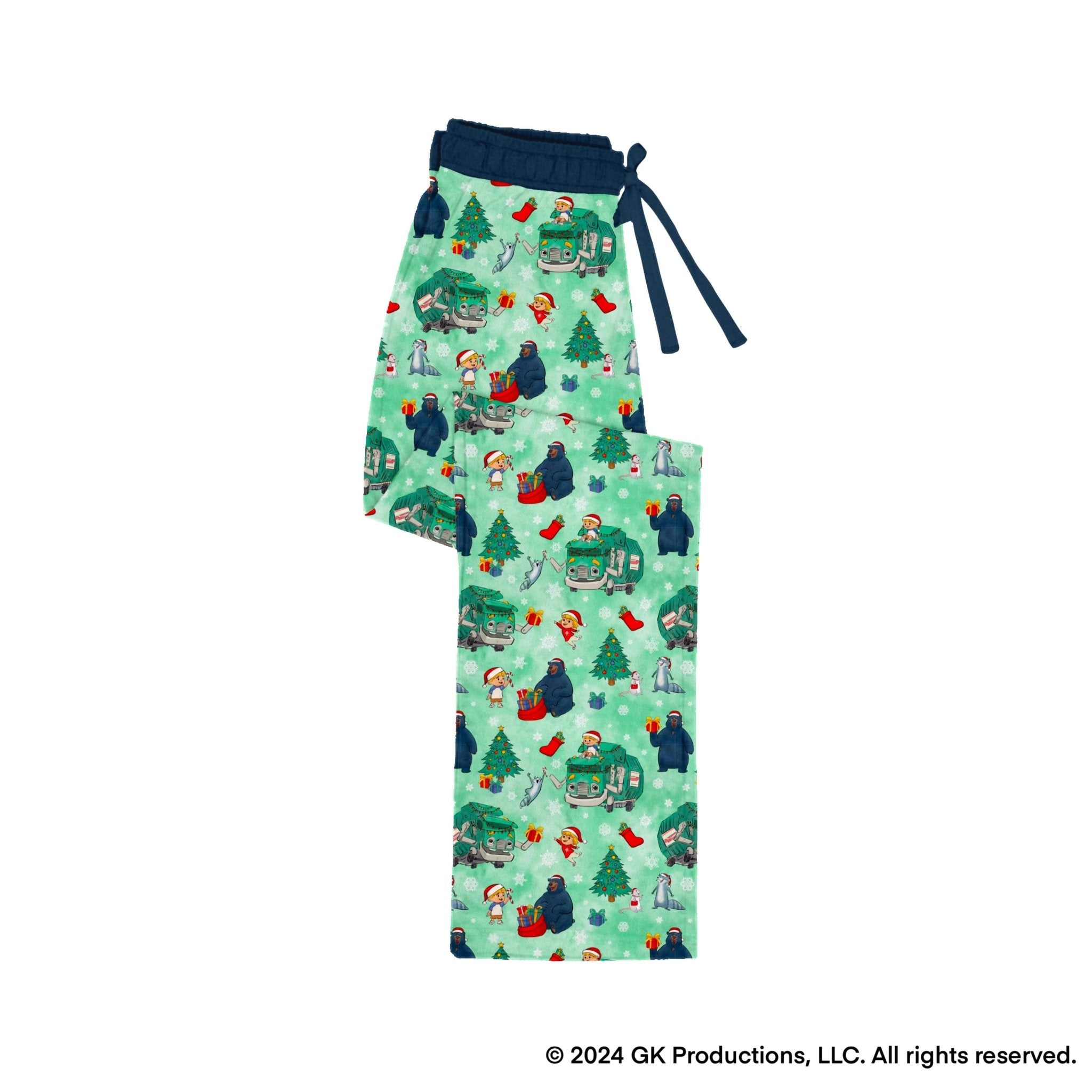 PREORDER MEN'S SLEEPY PANTS - A TRASH TRUCK CHRISTMAS - The Sleepy Sloth