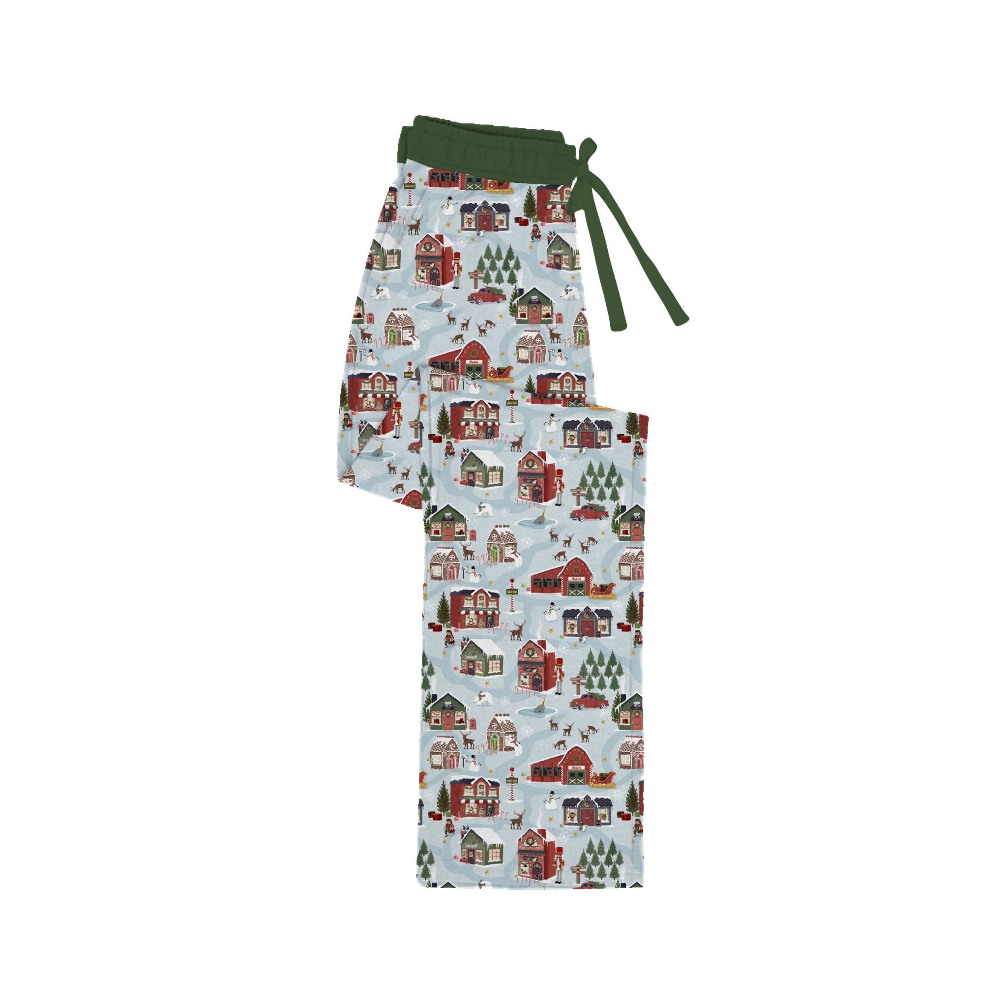 Preorder Men's Sleepy Pants - Santa's Village - The Sleepy Sloth