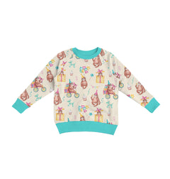 Printed Crewneck - Sleepy Party