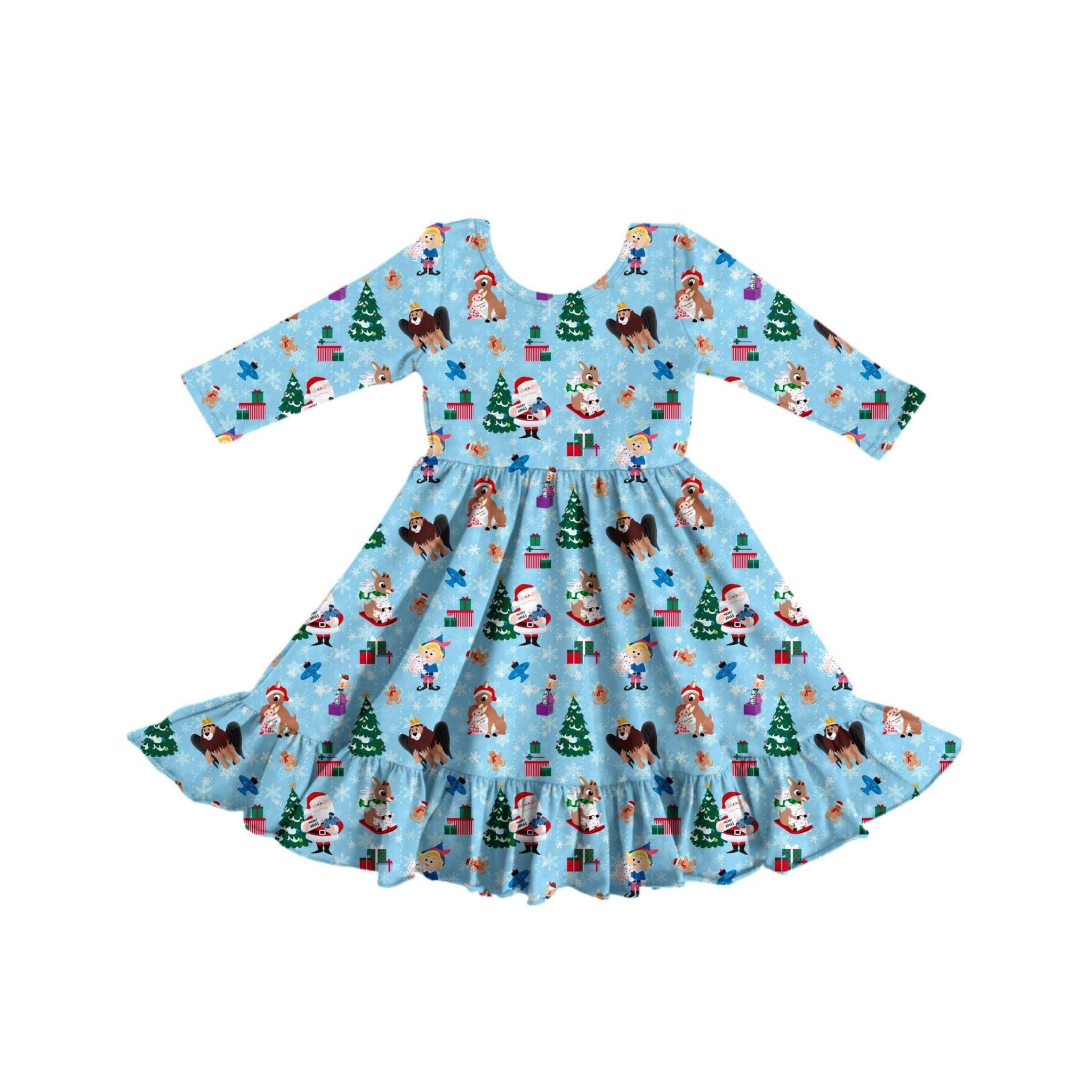 PREORDER RUFFLE TWIRL DRESS - MISFITS - The Sleepy Sloth