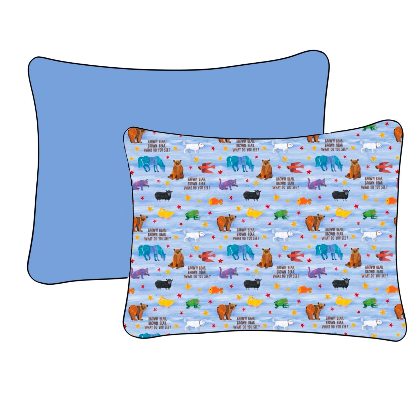 PREORDER STANDARD PILLOWCASE SET - Eric Carle™ BROWN BEAR BROWN BEAR - The Sleepy Sloth